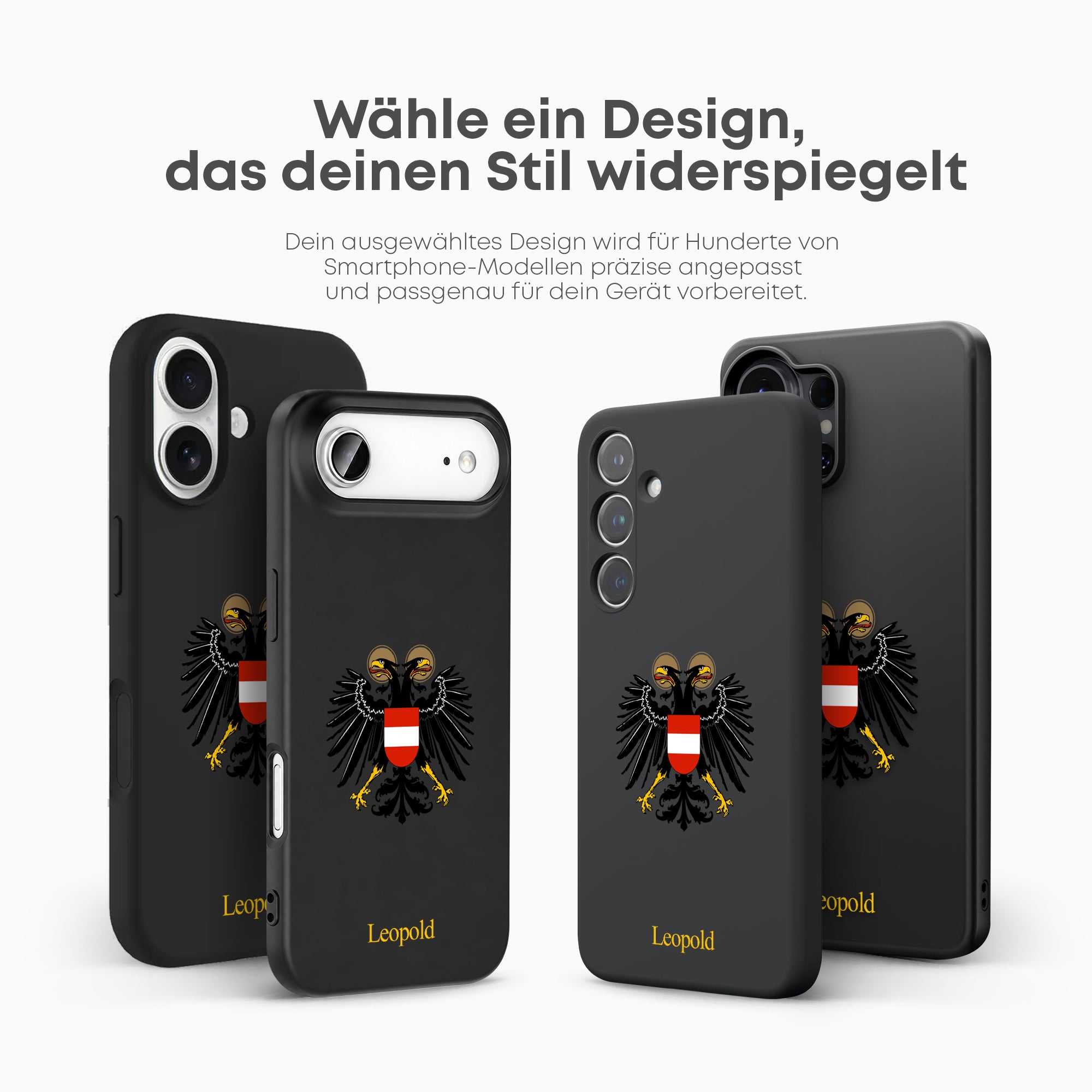 Handyhülle mit Emblem des Österreichischen Kaiserreichs - 1instaphone