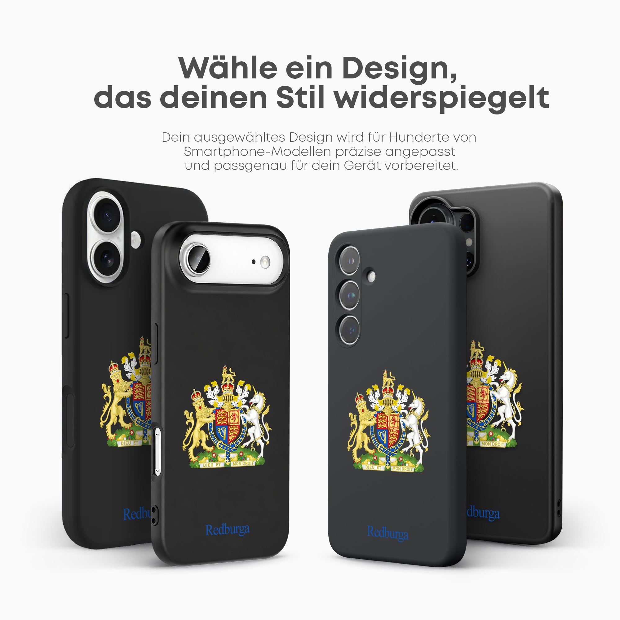 Handyhülle mit Emblem des Vereinigten Königreichs - 1instaphone