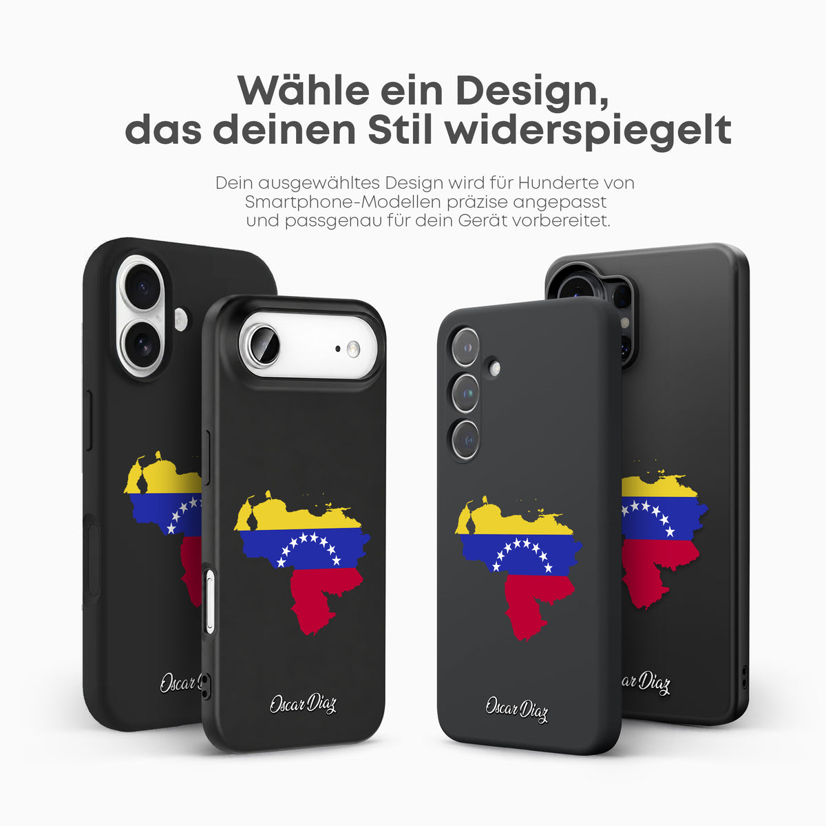 Handyhüllen mit Flagge - VENEZOLANISCH - 1instaphone