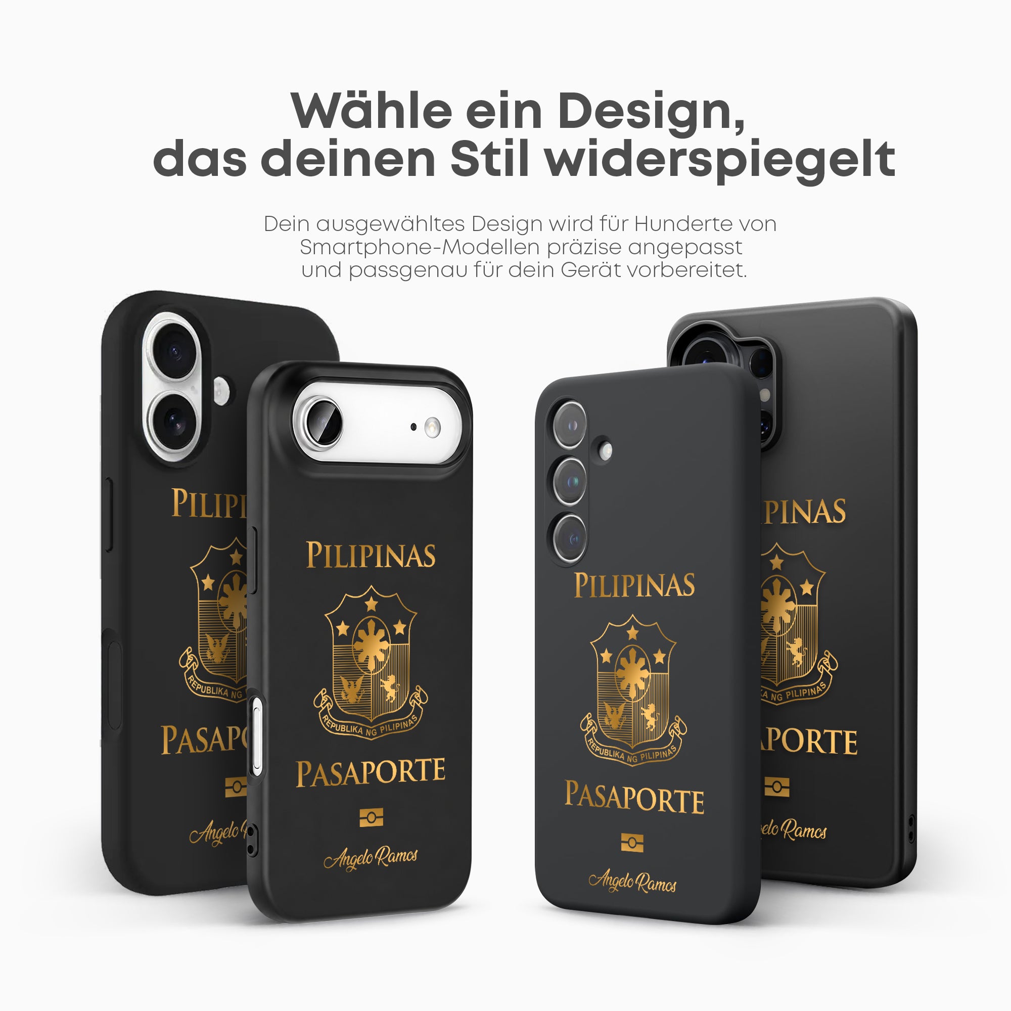 Handyhüllen mit Reisepass - Philippinen - 1instaphone