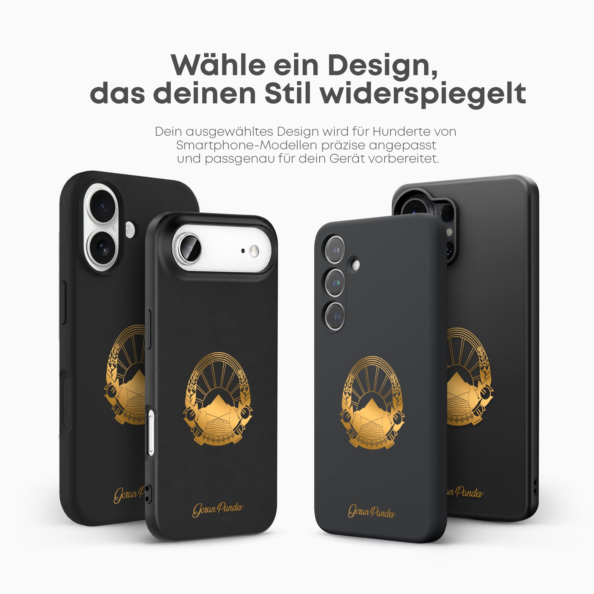 Handyhülle mit Länderwappen - Mazedonien - 1instaphone
