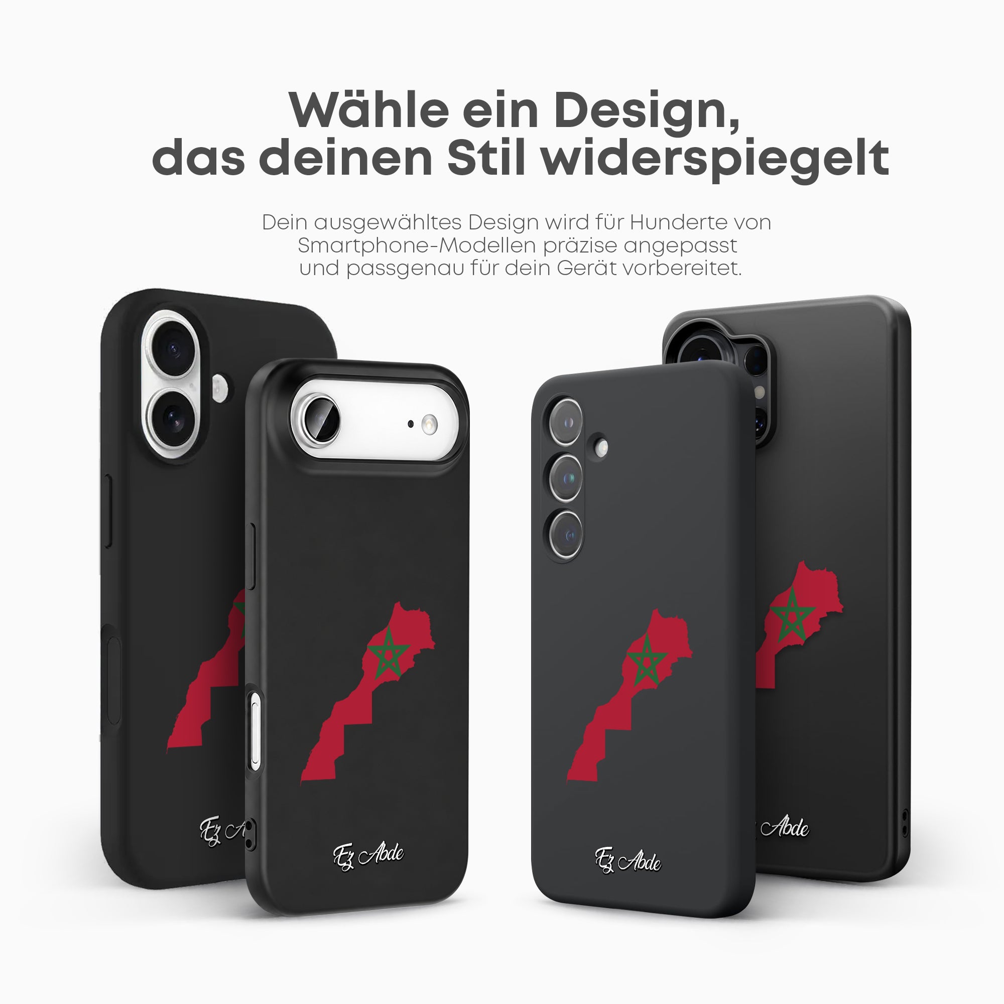Handyhüllen mit Flagge - Marokko - 1instaphone