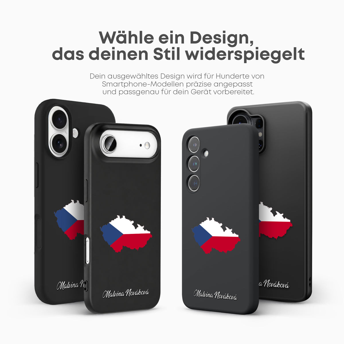 Handyhüllen mit Flagge - TSCHECHIEN - 1instaphone
