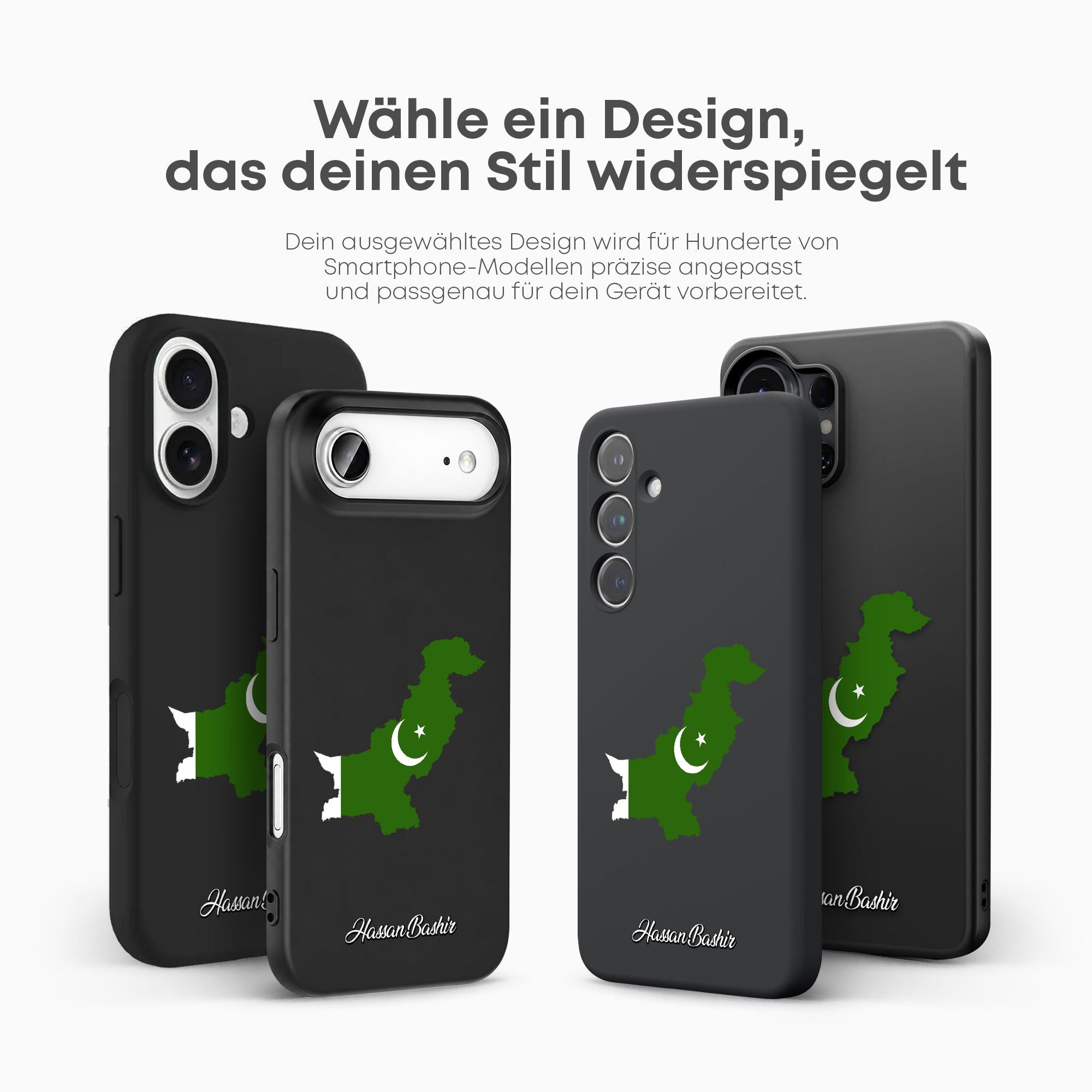 Handyhüllen mit Flagge - Pakistan - 1instaphone