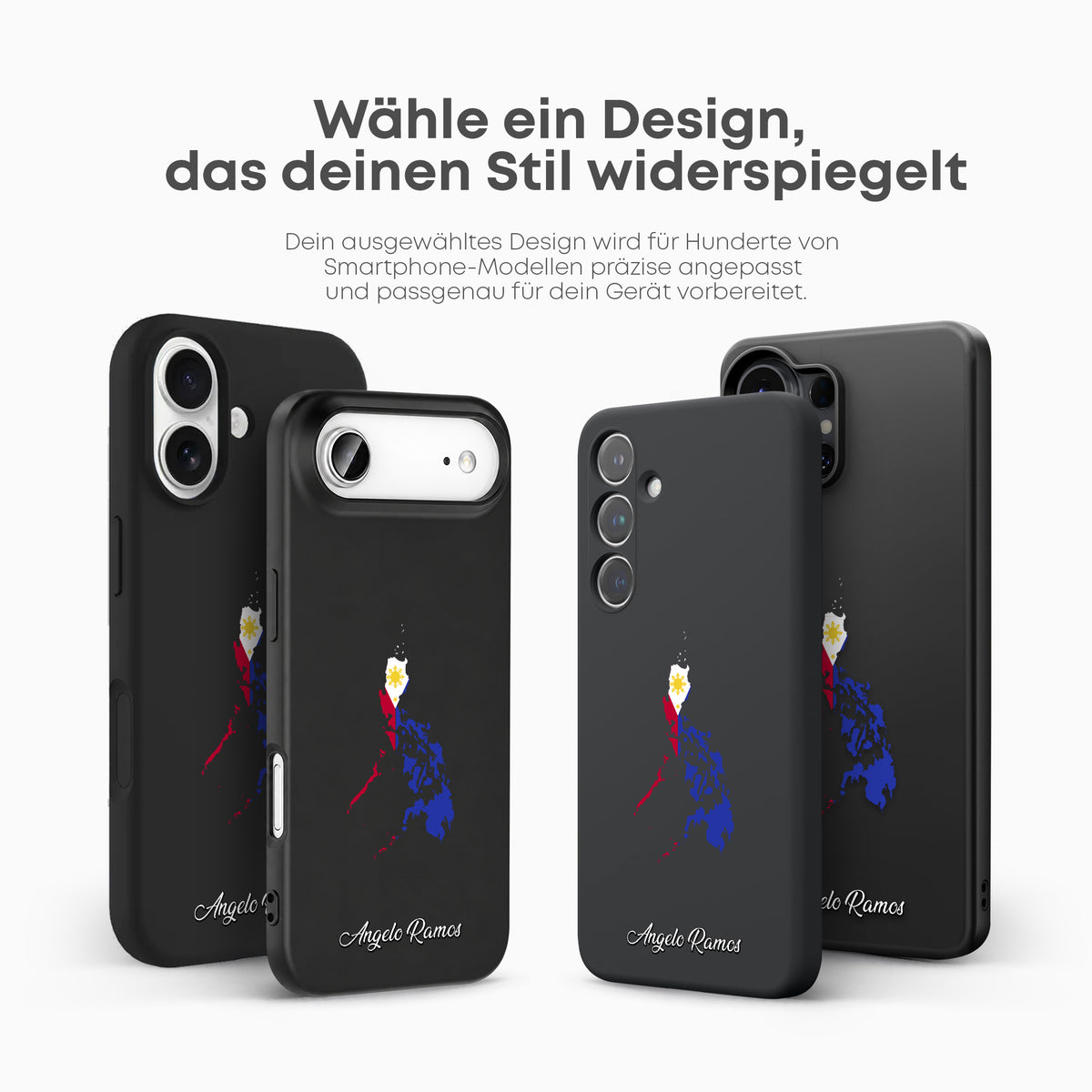 Handyhüllen mit Flagge - PHILIPPINEN - 1instaphone