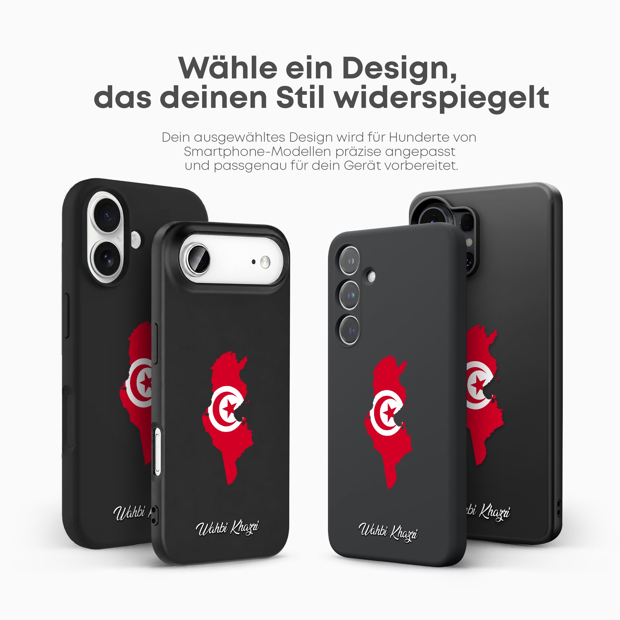 Handyhüllen mit Flagge - Tunesien - 1instaphone