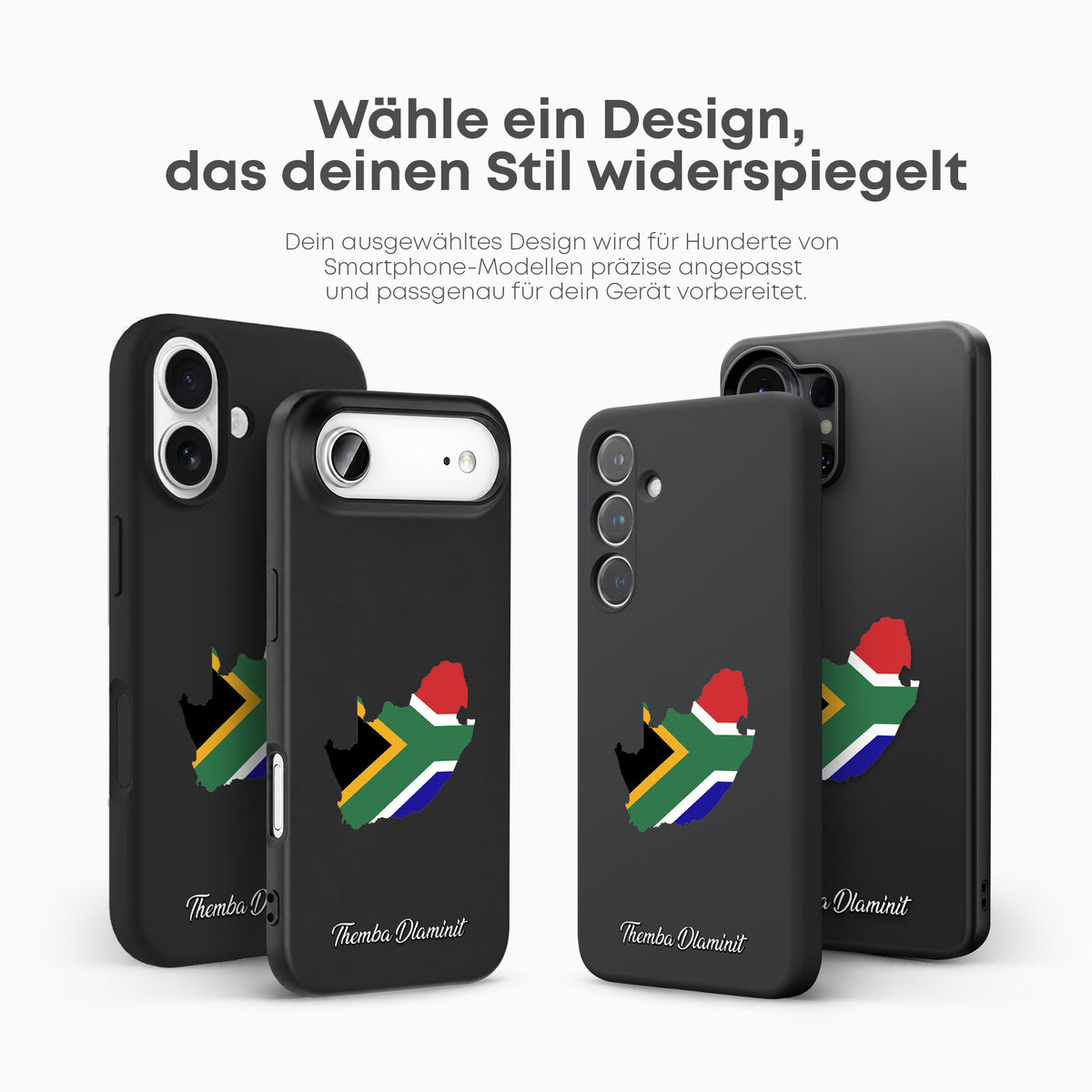 Handyhüllen mit Flagge - SÜDAFRIKA - 1instaphone