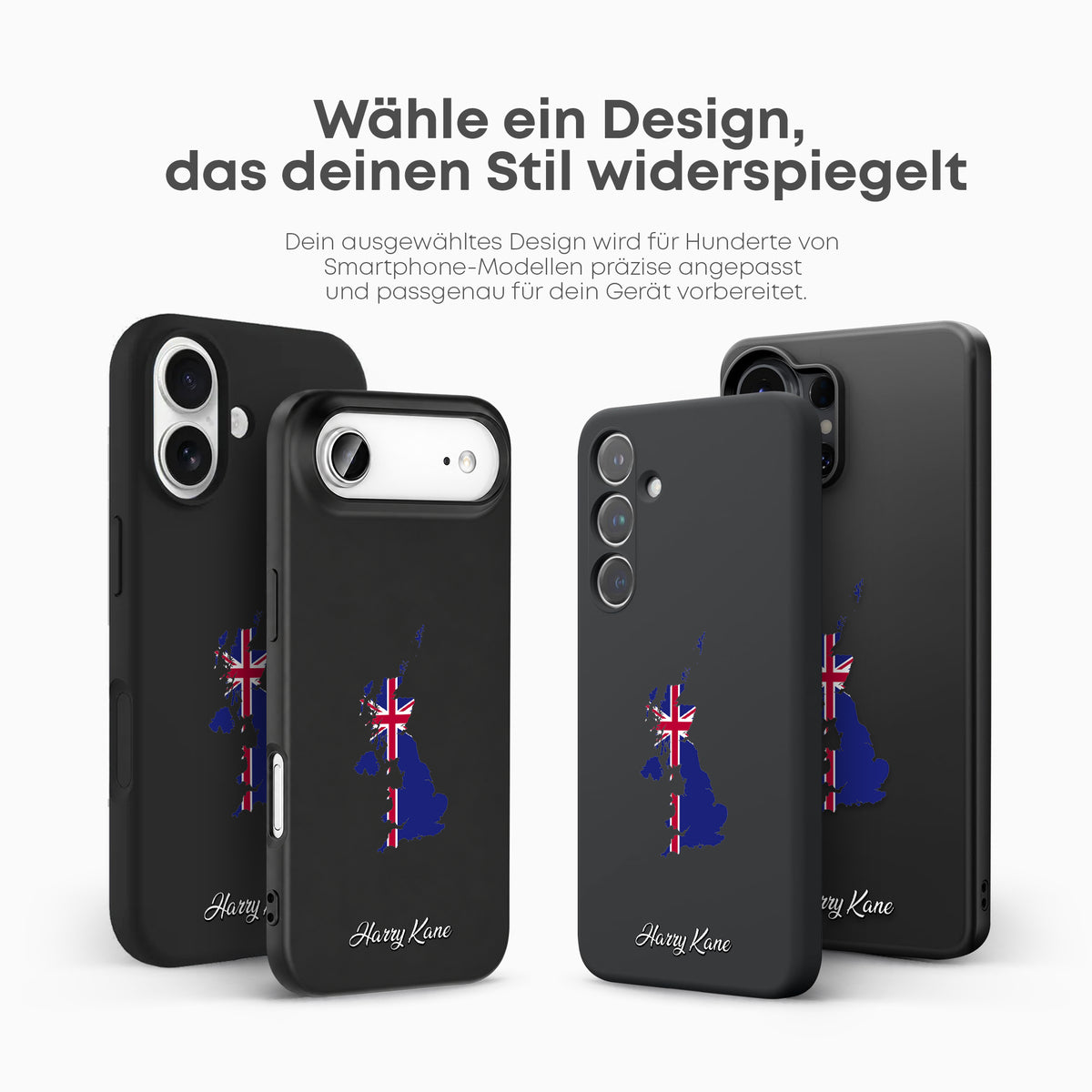 Handyhüllen mit Flagge - GROSSBRITANNIEN - 1instaphone