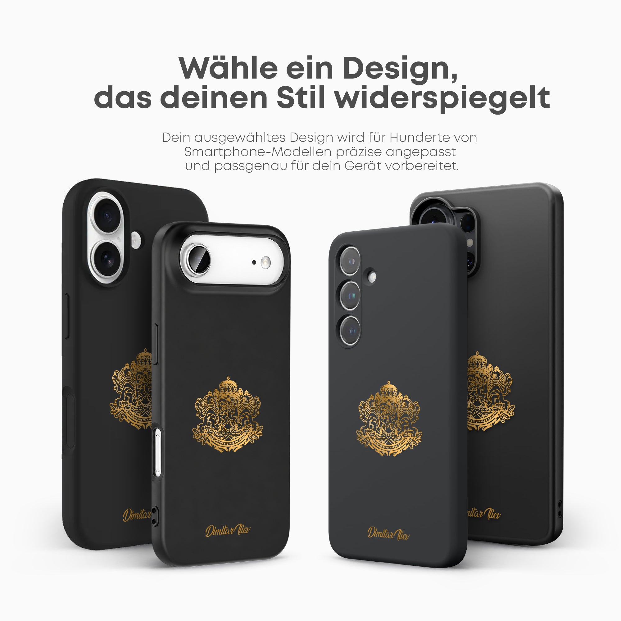 Handyhülle mit Länderwappen - Bulgarien - 1instaphone