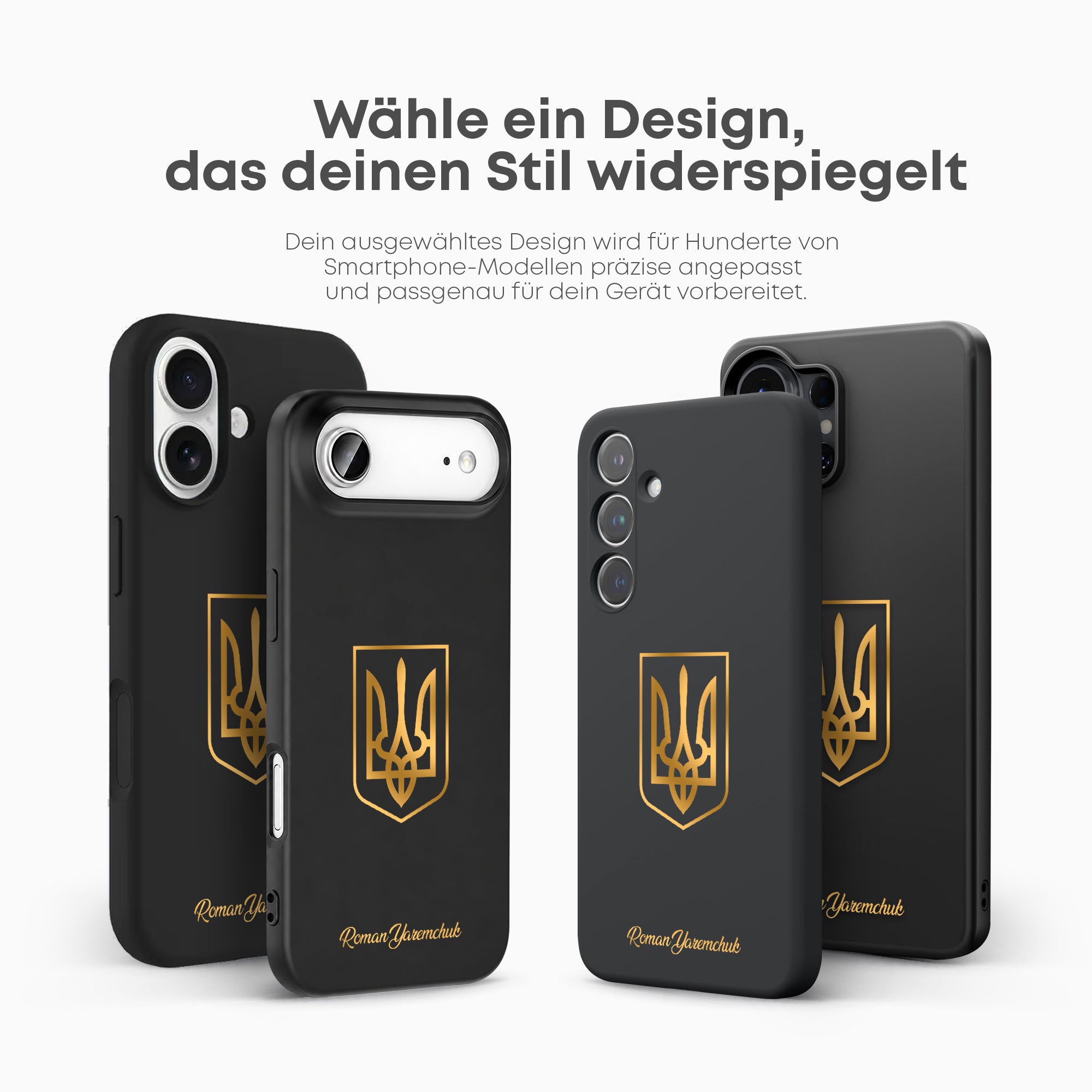 Handyhülle mit Länderwappen - Ukraine - 1instaphone