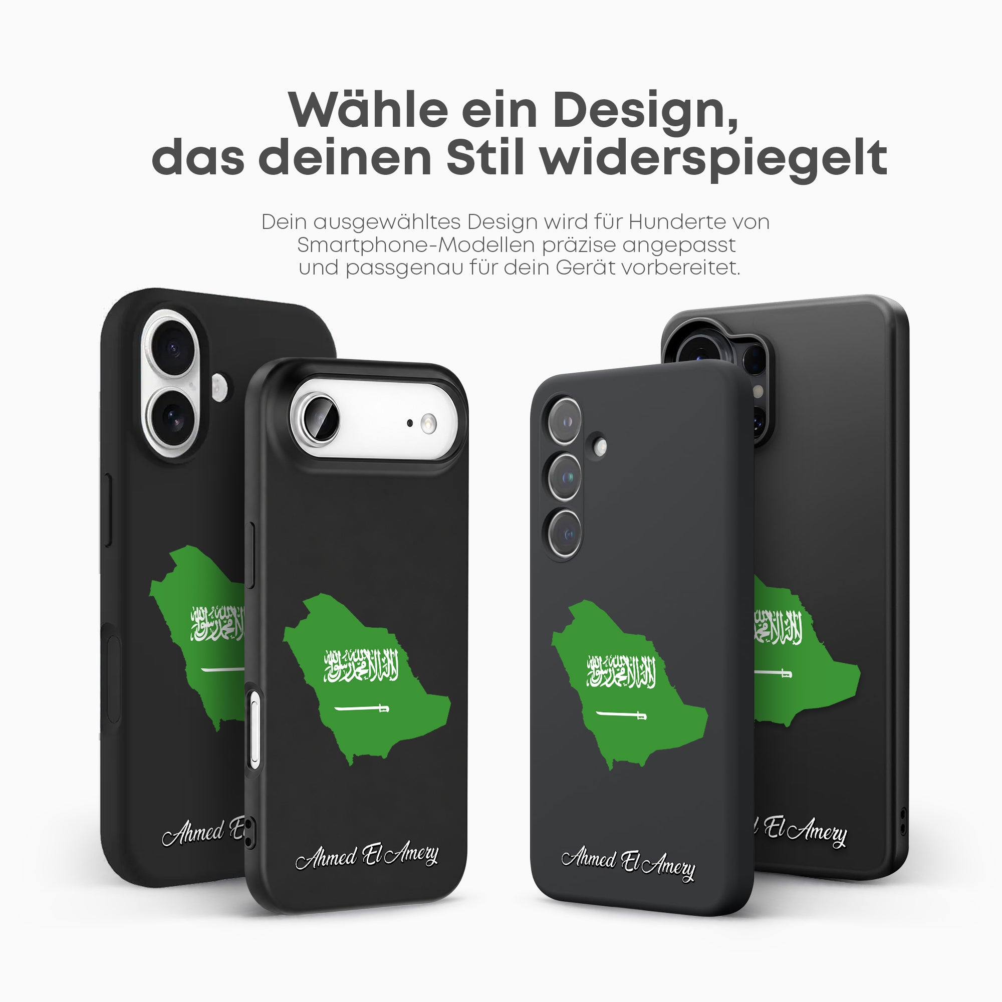 Handyhüllen mit Flagge - SAUDI-ARABIEN - 1instaphone
