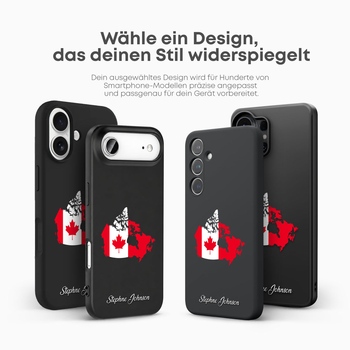 Handyhüllen mit Flagge - KANADA - 1instaphone