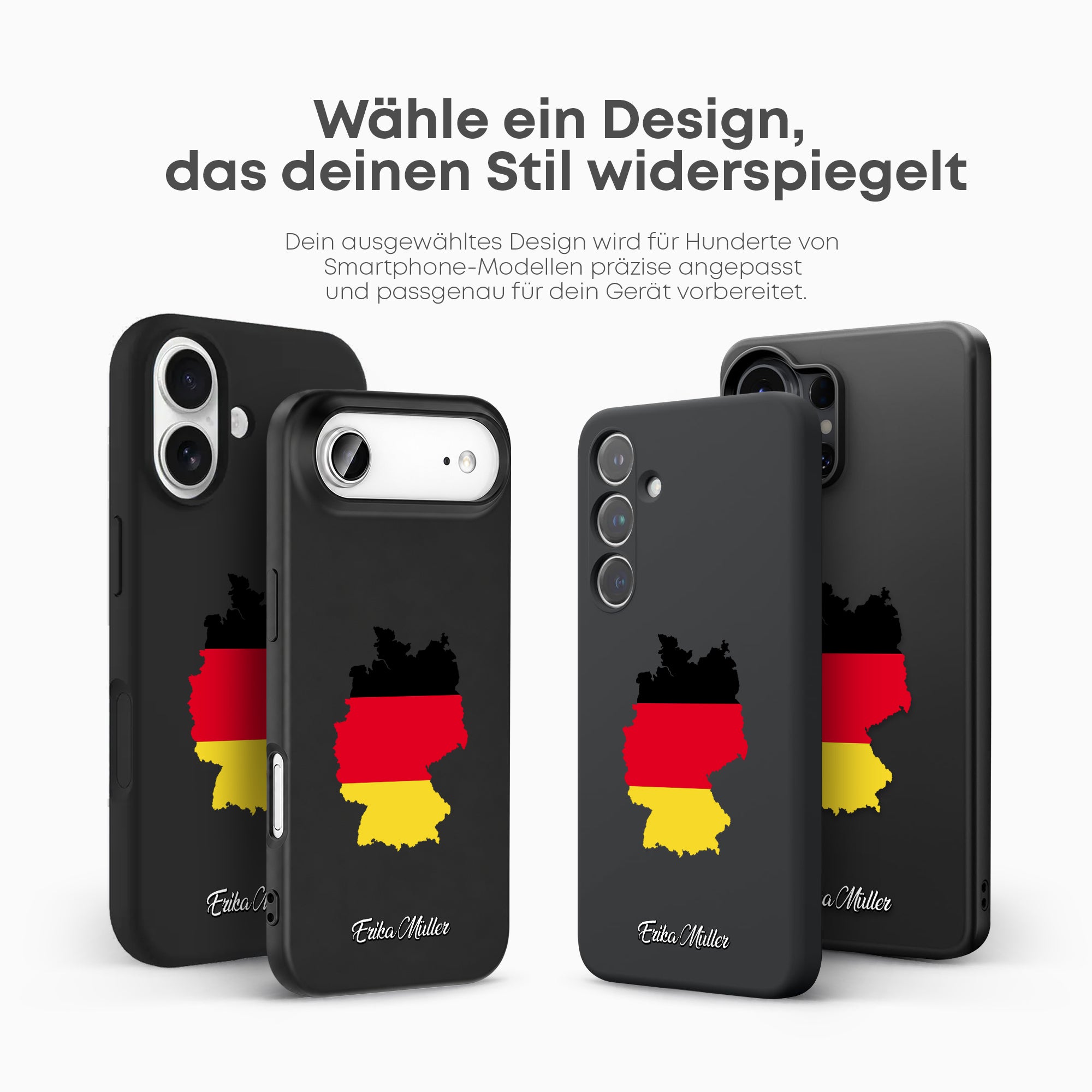 Handyhüllen mit Flagge - Deutschland - 1instaphone