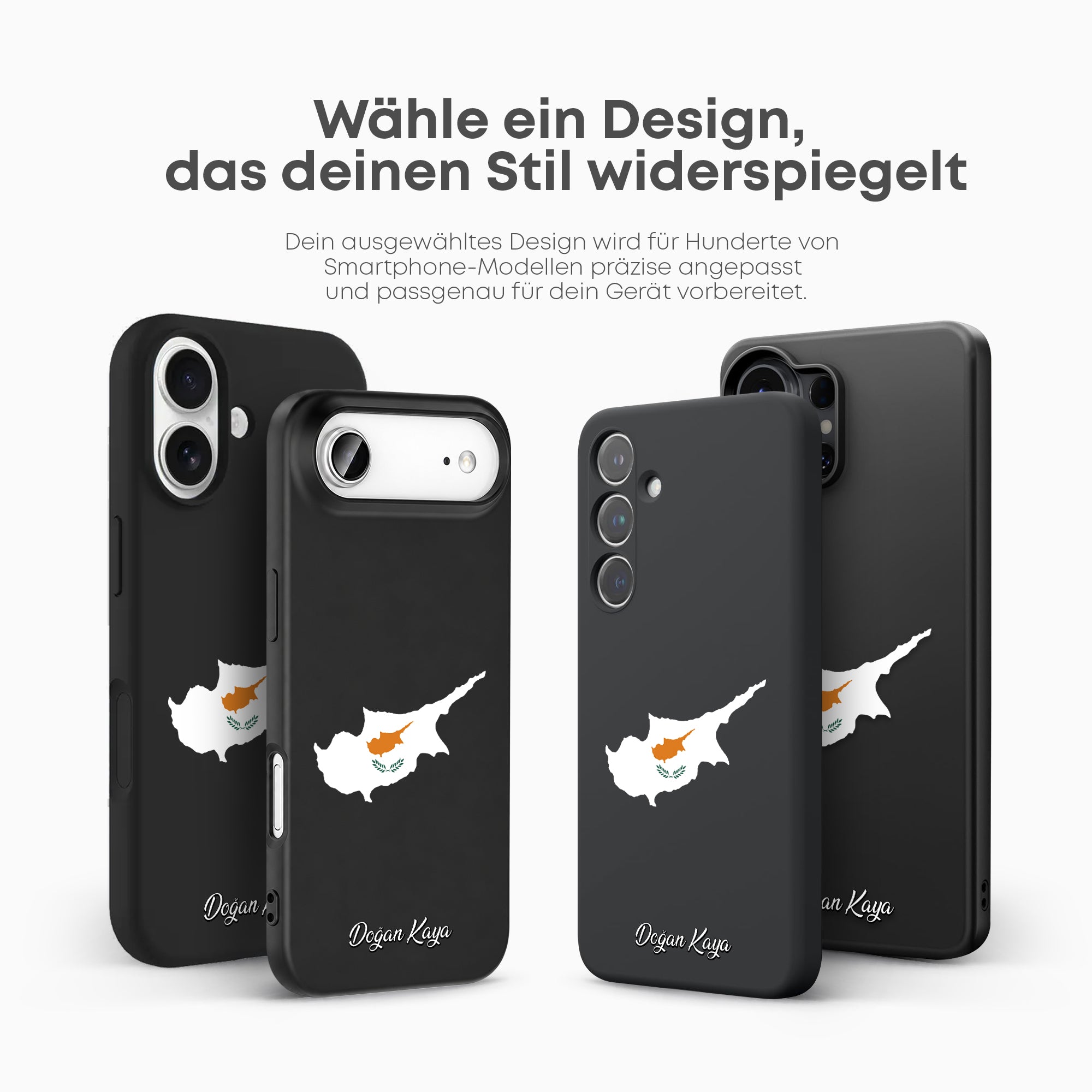 Handyhüllen mit Flagge - ZYPERN - 1instaphone
