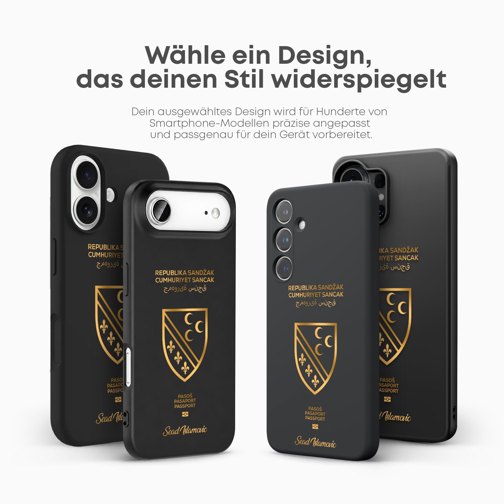 Handyhüllen mit Reisepass - Sandžak - 1instaphone