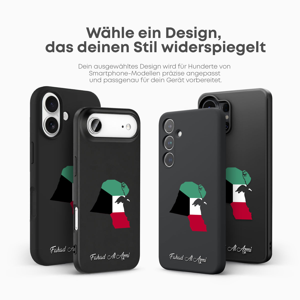 Handyhüllen mit Flagge -KUWAIT - 1instaphone
