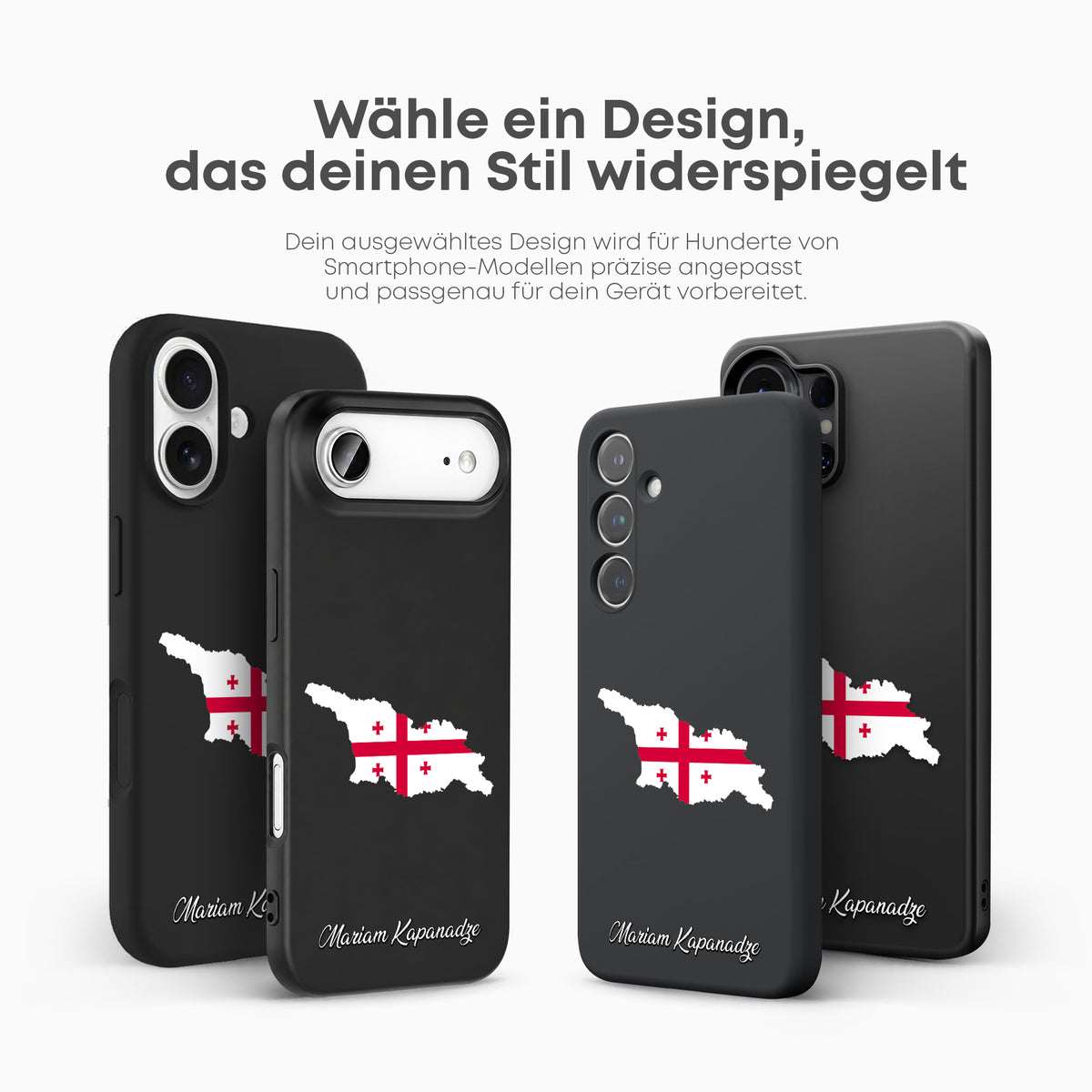 Handyhüllen mit Flagge - GEORGIA - 1instaphone
