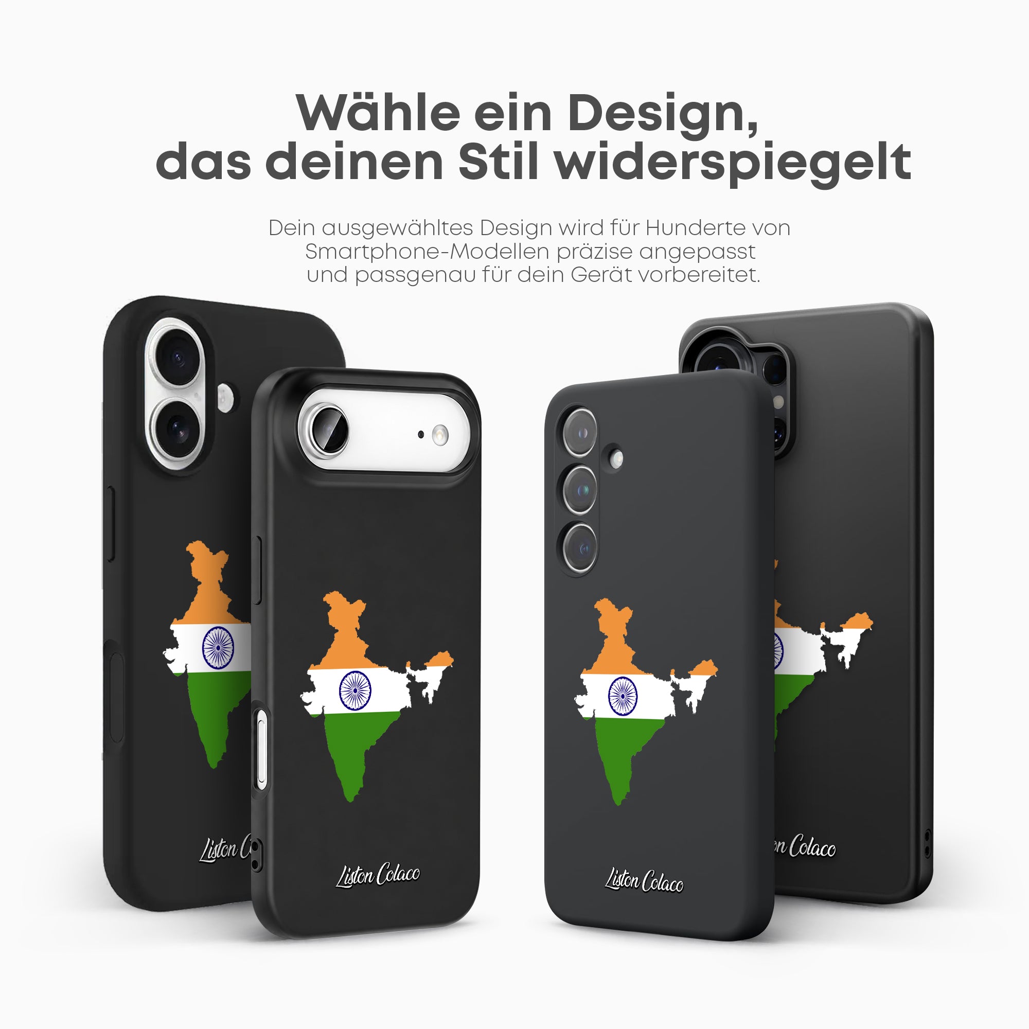 Handyhüllen mit Flagge - Indien - 1instaphone