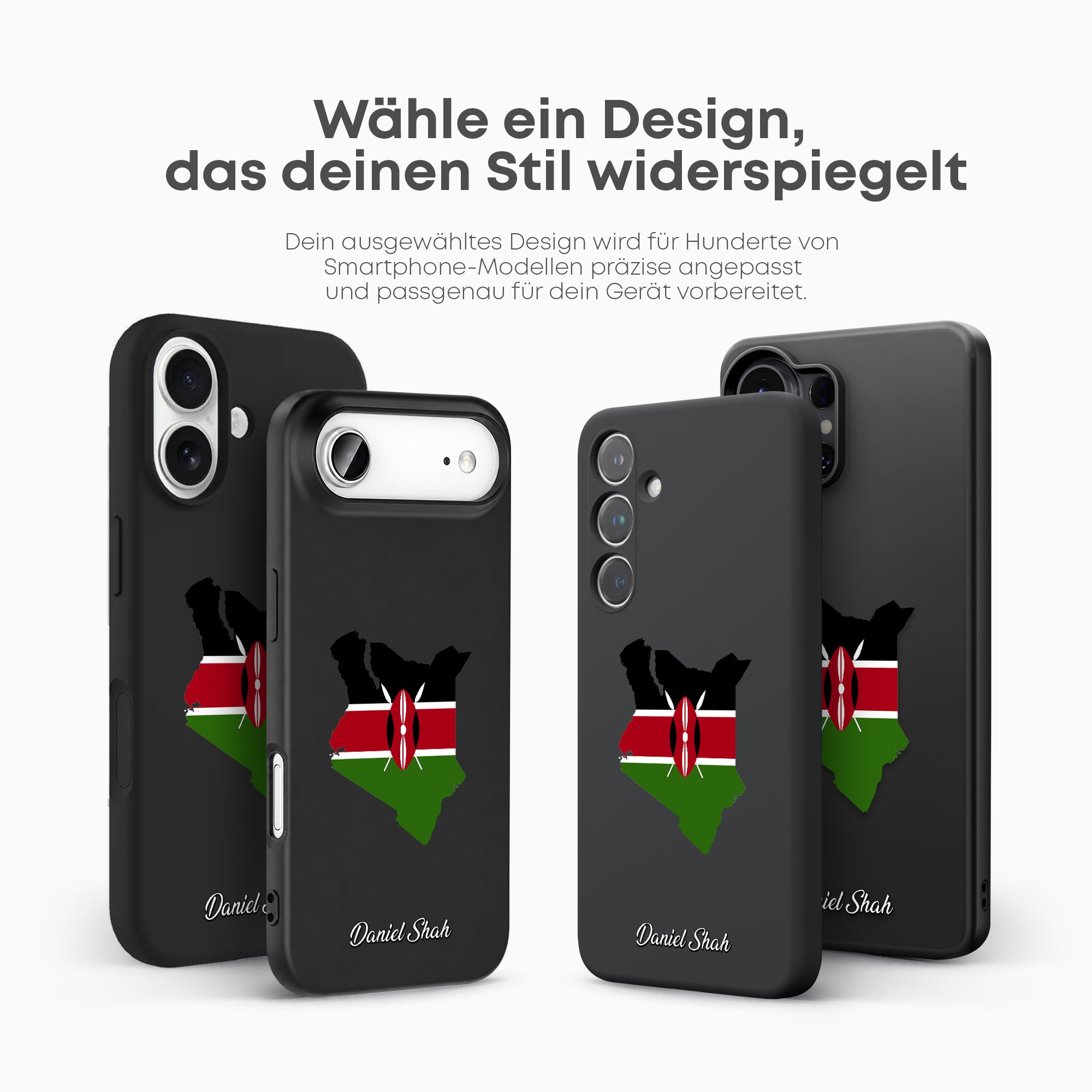 Handyhüllen mit Flagge -Kenia - 1instaphone