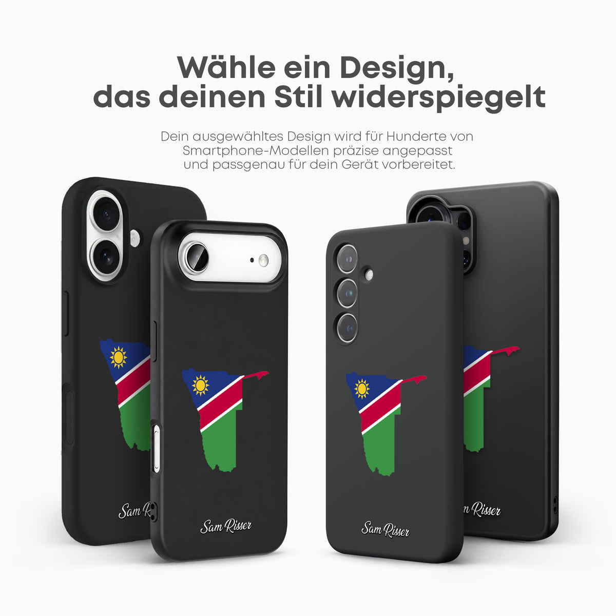 Handyhüllen mit Flagge - NAMIBIA - 1instaphone