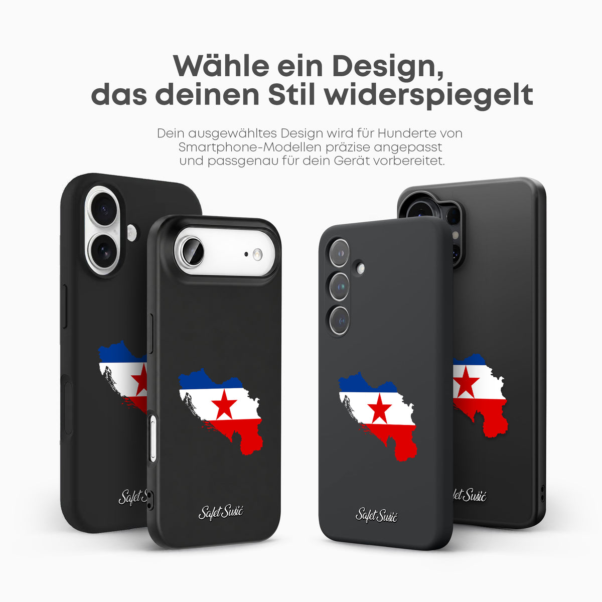 Handyhüllen mit Flagge - Jugoslawien - 1instaphone