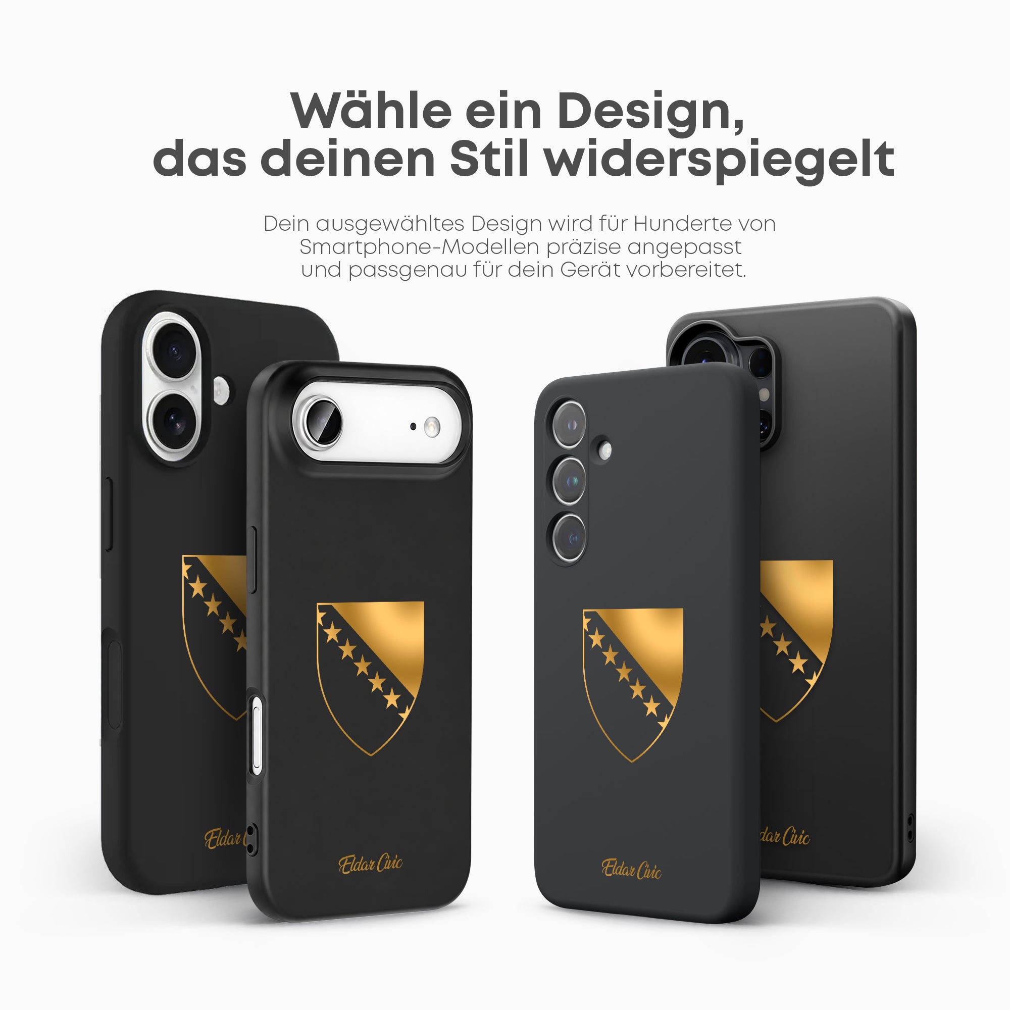 Handyhülle mit Länderwappen - Bosnien - 1instaphone