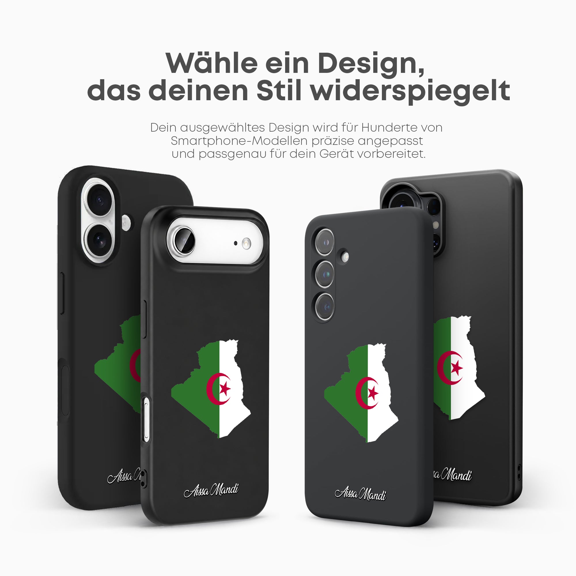 Handyhüllen mit Flagge - Algerien - 1instaphone