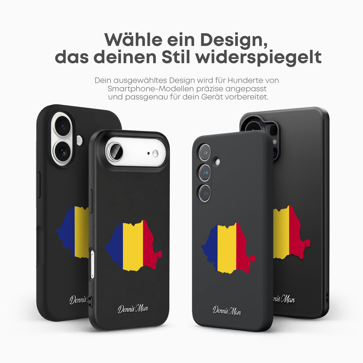 Handyhüllen mit Flagge - Rumänien - 1instaphone
