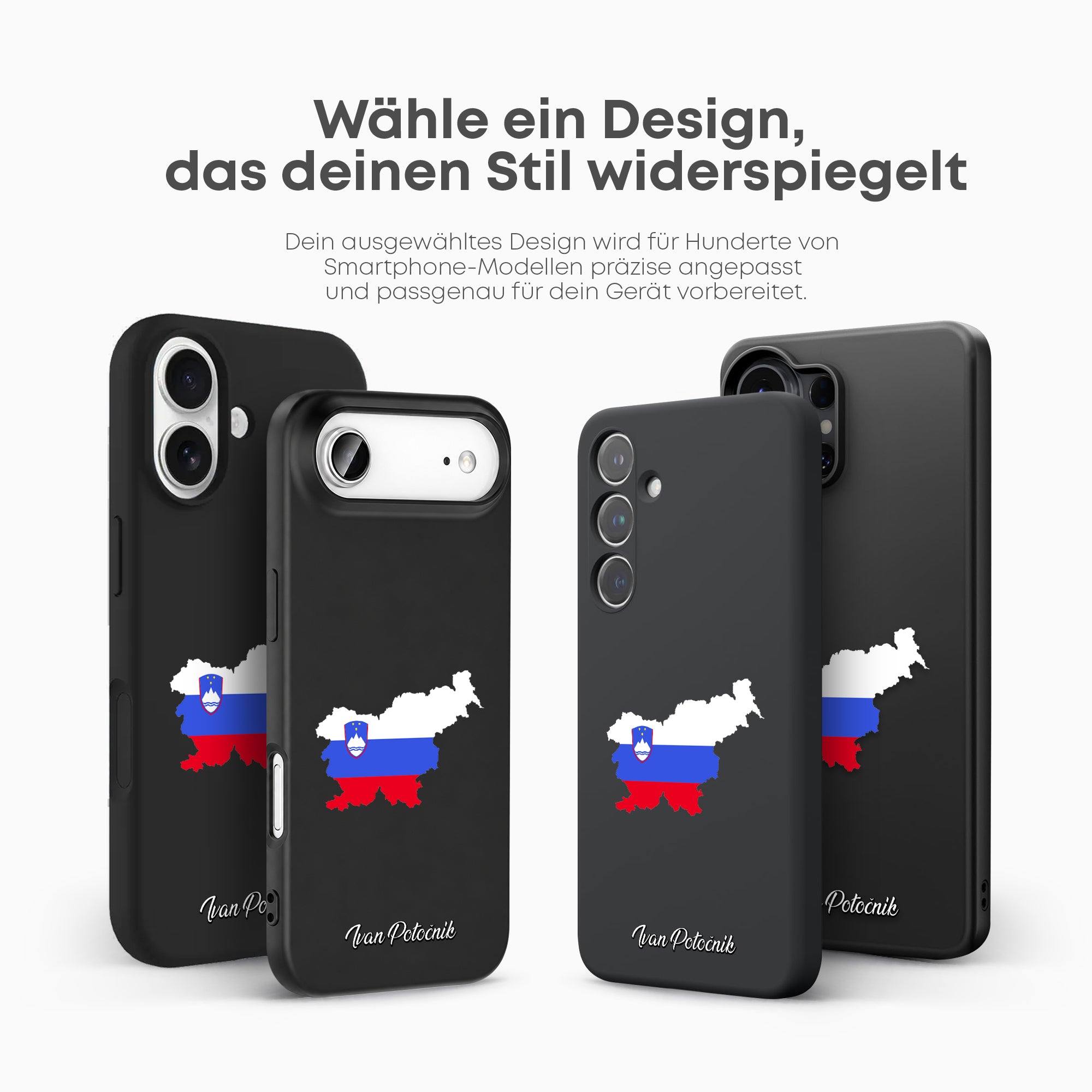 Handyhüllen mit Flagge - SLOWENIEN - 1instaphone