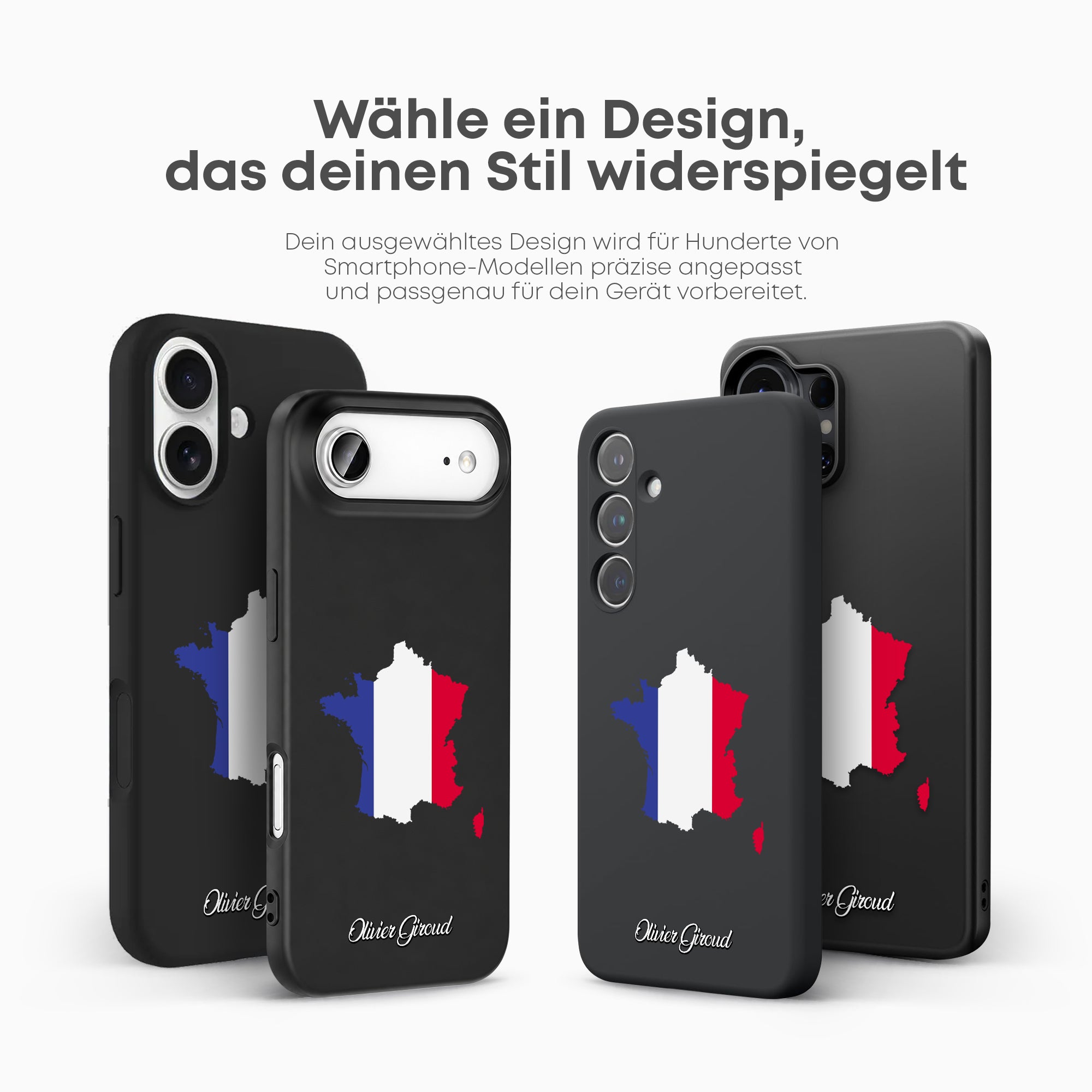 Handyhüllen mit Flagge - Frankreich - 1instaphone