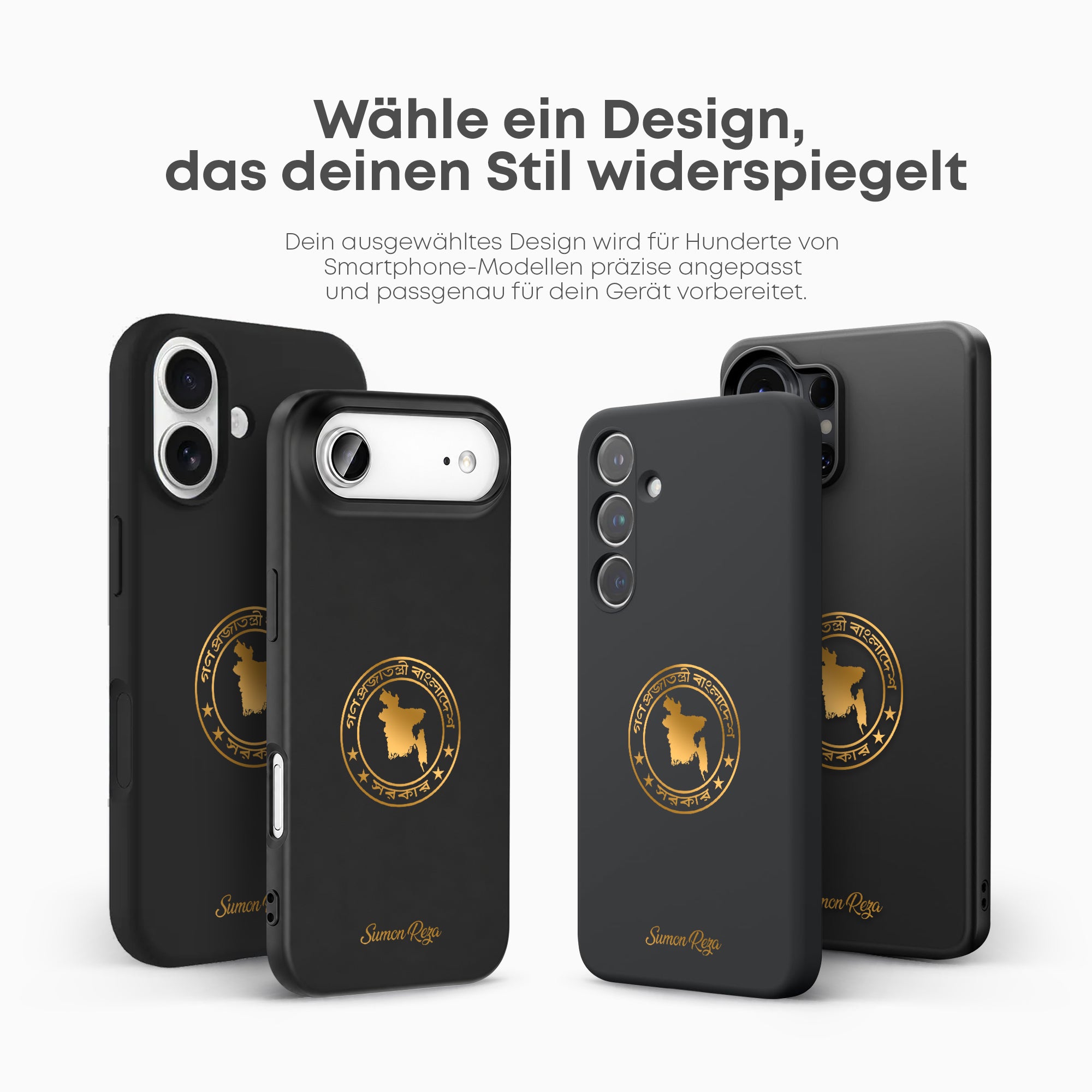 Handyhülle mit Länderwappen - Bangladesch - 1instaphone