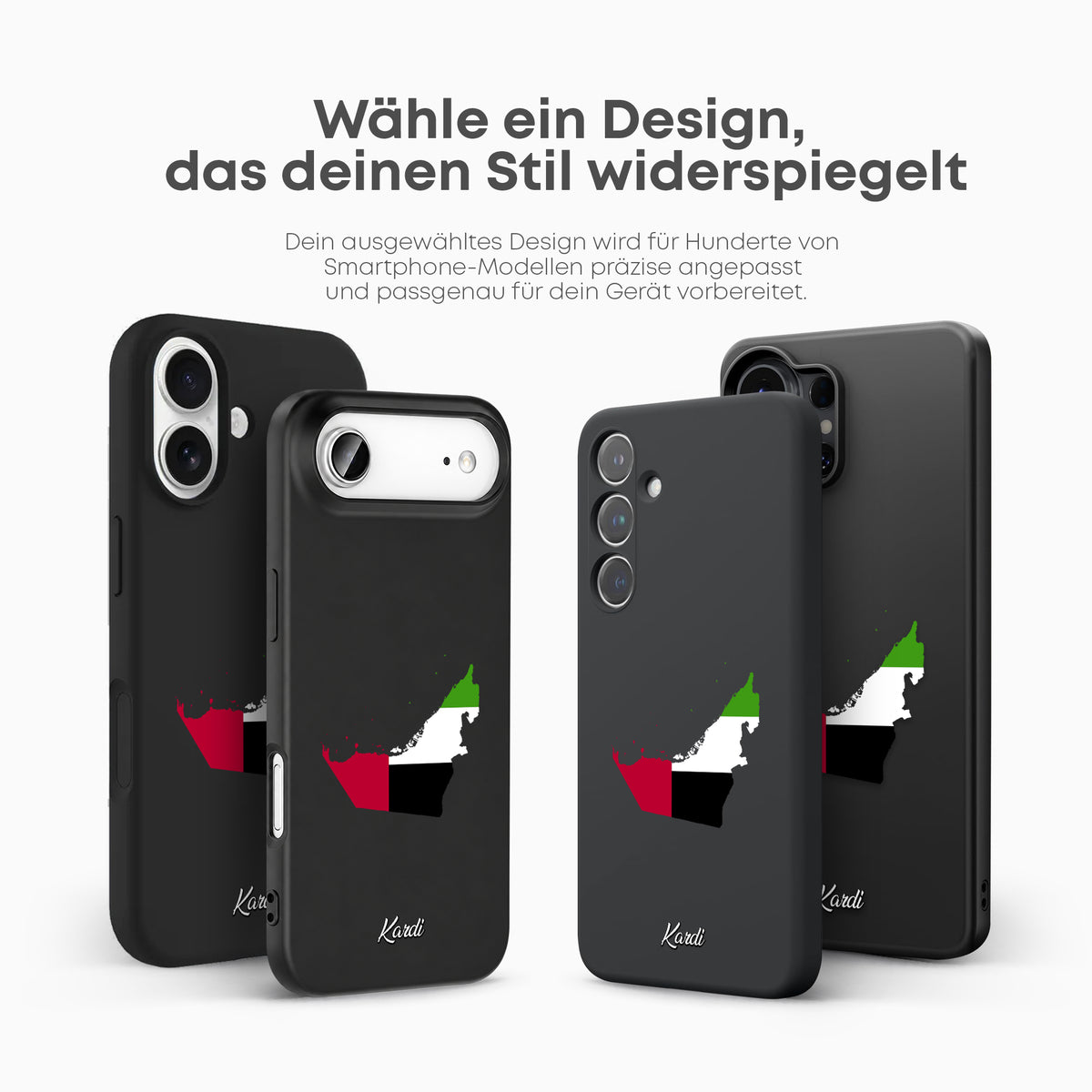 Handyhüllen mit Flagge - Vereinigten Arabische Emirate - VAE - 1instaphone