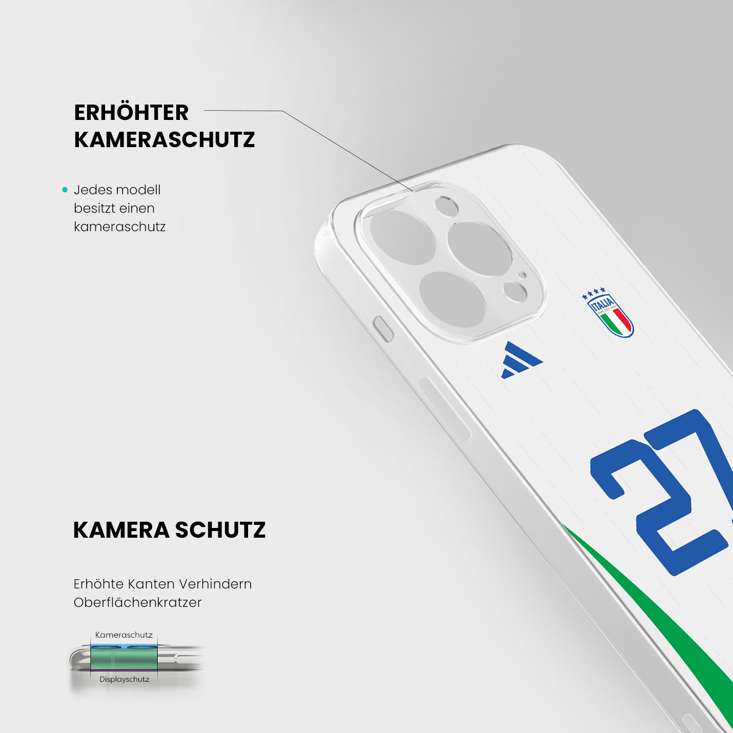 Italien Handyhülle EM 2024 - 1instaphone