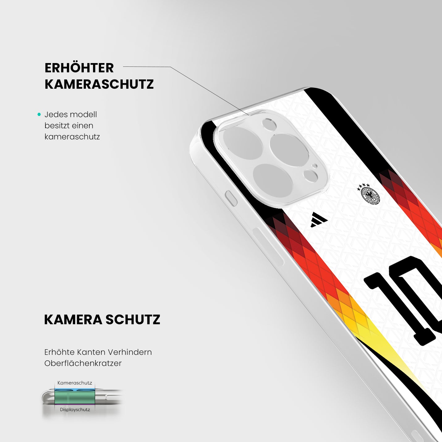 Deutschland Handyhülle EM 2024 - 1instaphone