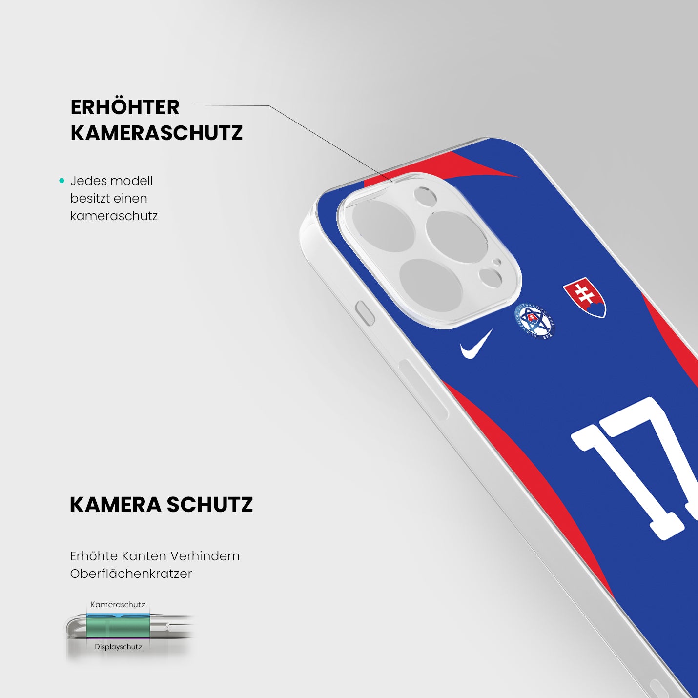Slowakei Handyhülle EM 2024 - 1instaphone