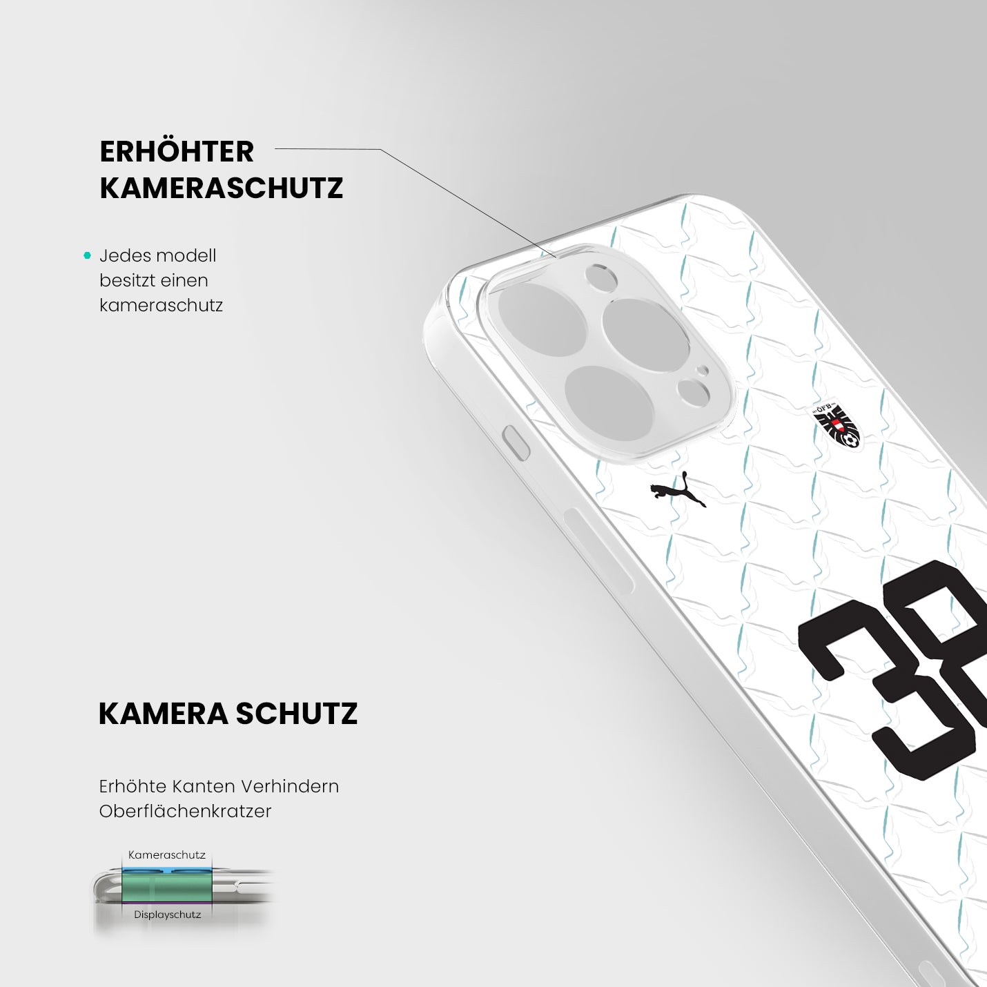 Österreich Handyhülle EM 2024 - 1instaphone