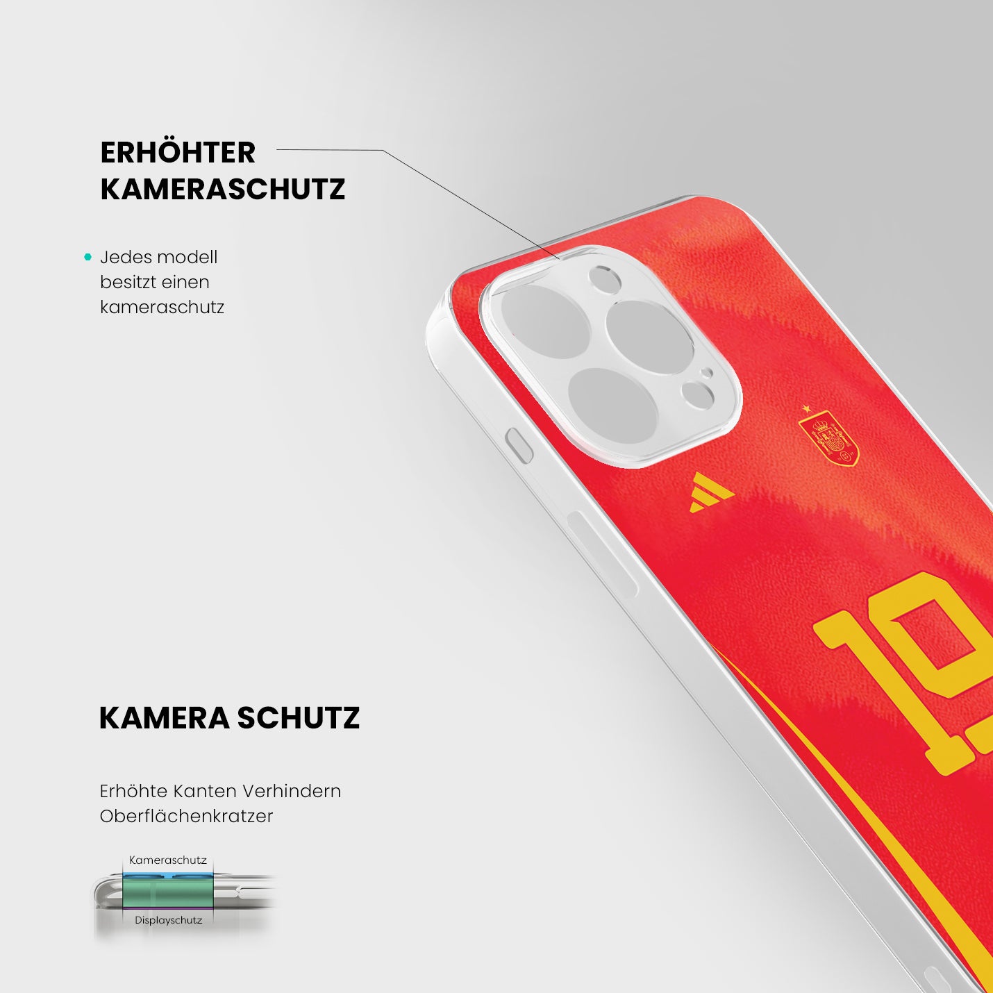 Spanien Handyhülle EM 2024 - 1instaphone