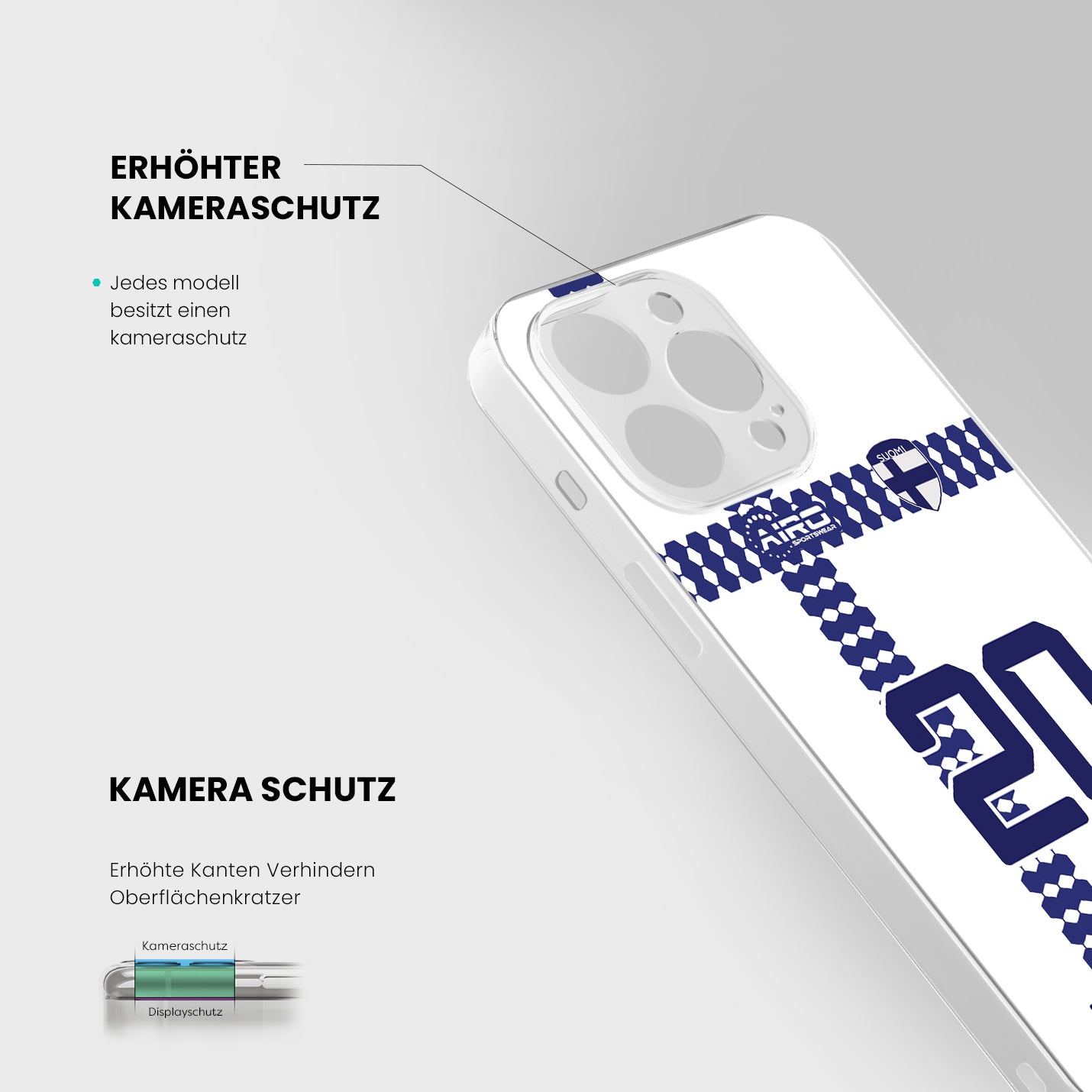 Finnland Handyhülle EM 2024 - 1instaphone