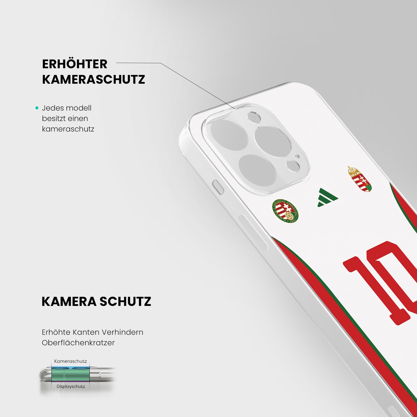 Ungarn Handyhülle EM 2024 - 1instaphone