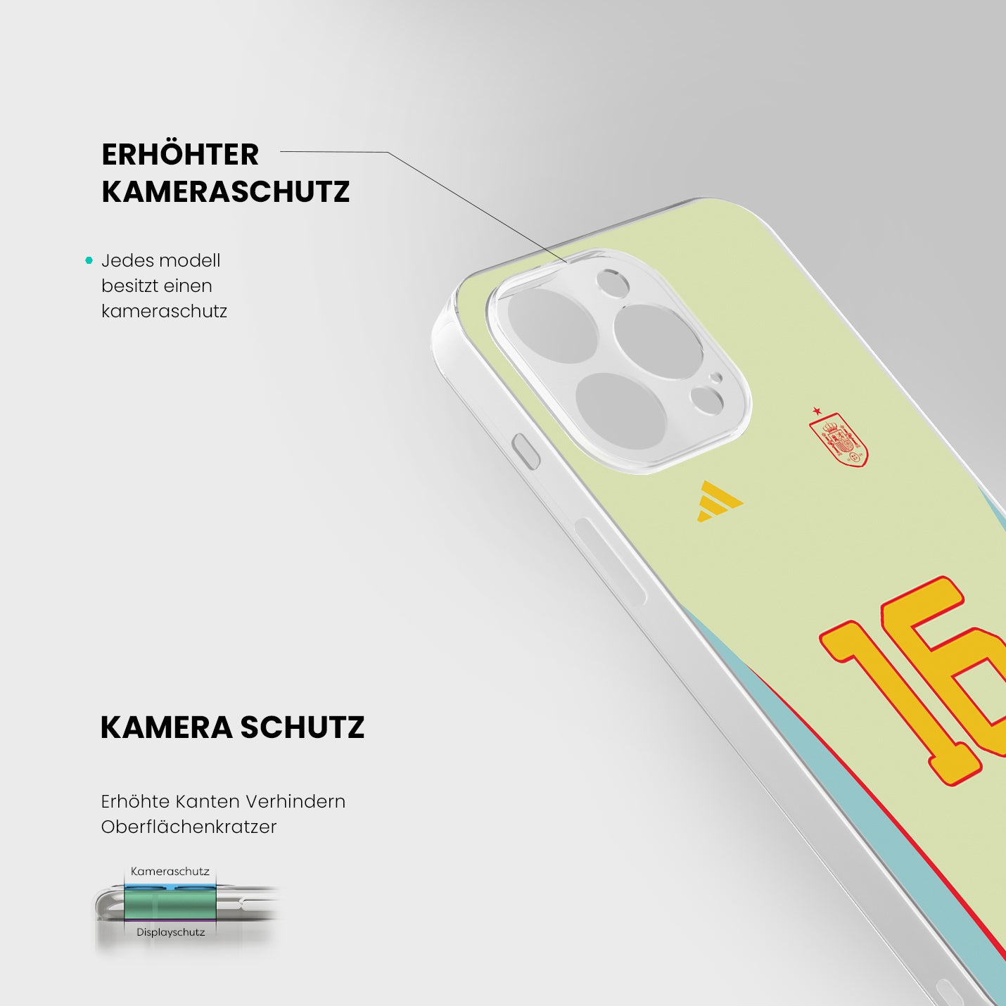 Spanien Handyhülle EM 2024 - 1instaphone
