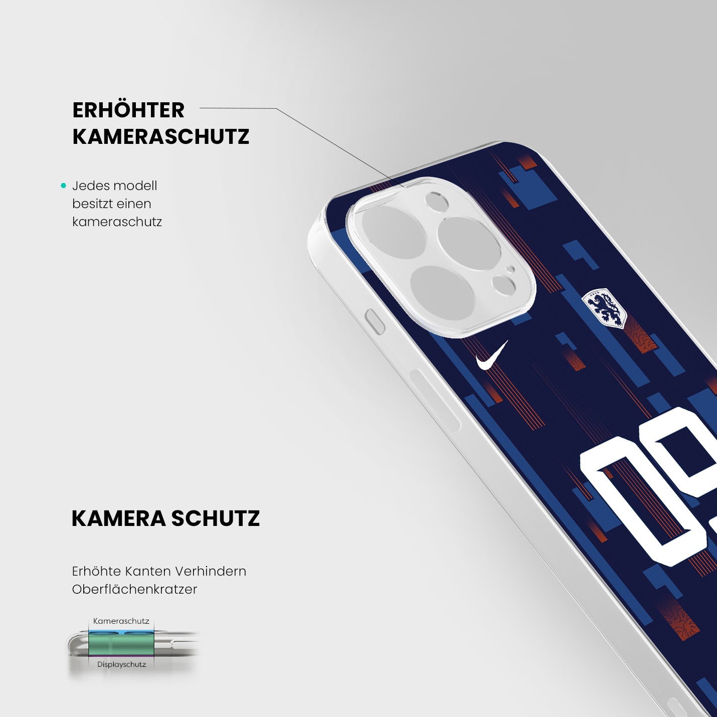 Niederlande Handyhülle EM 2024 - 1instaphone