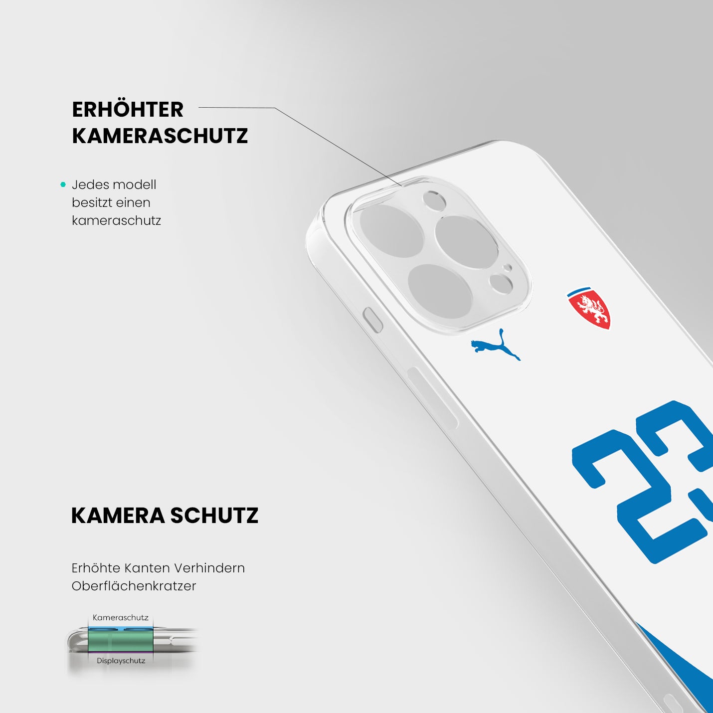 Tschechien Handyhülle EM 2024 - 1instaphone