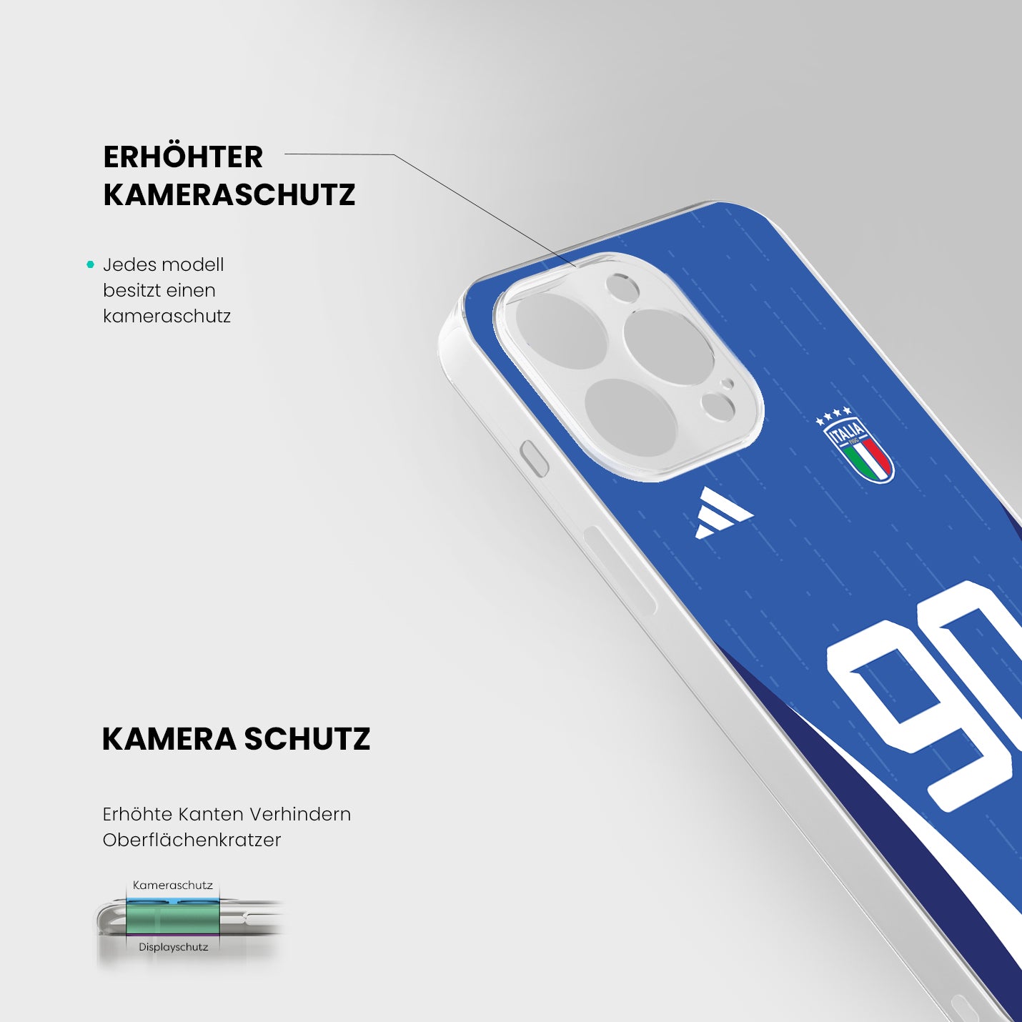 Italien Handyhülle EM 2024 - 1instaphone