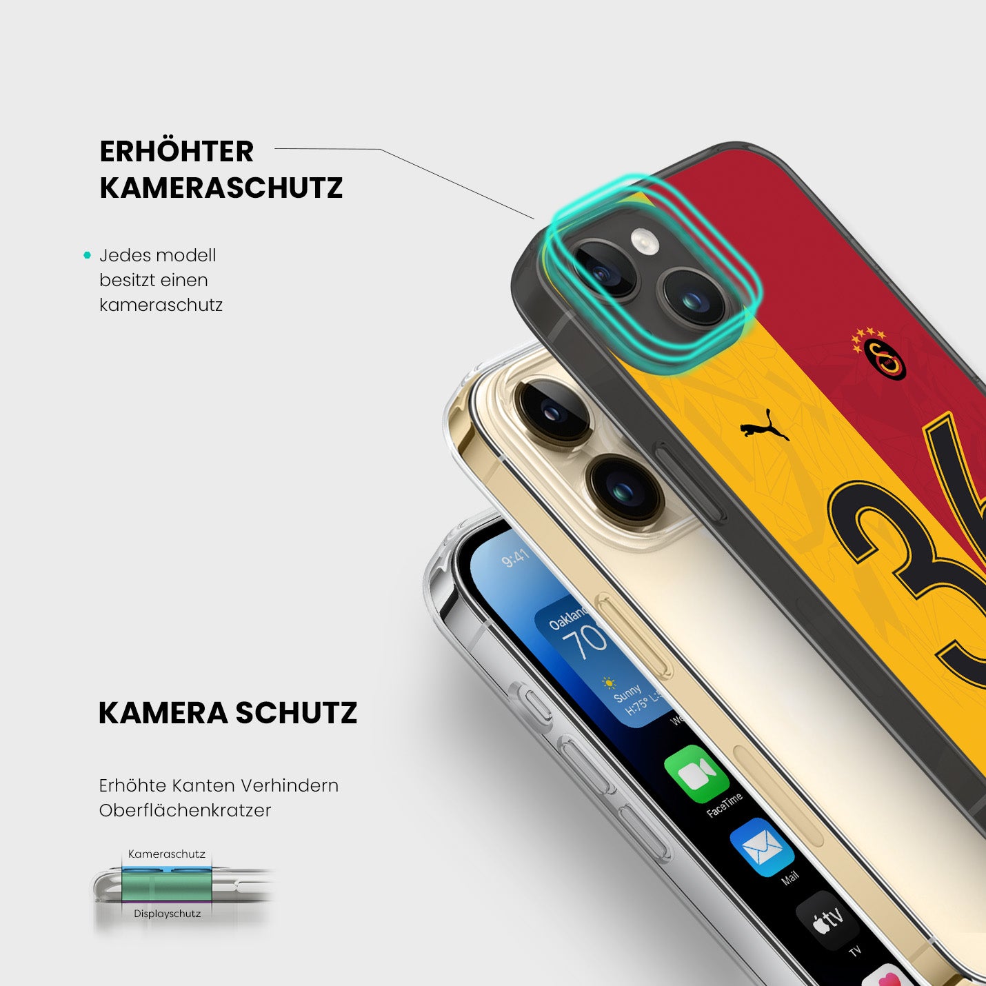 Personalisierte Galatasaray Handyhülle 2023 - 1instaphone