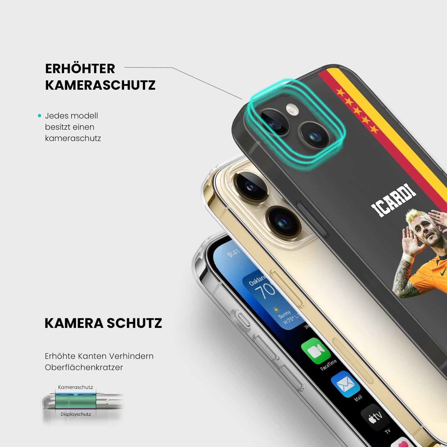 Mauro Icardi Galatasaray Hülle mit Wunschname - 1instaphone