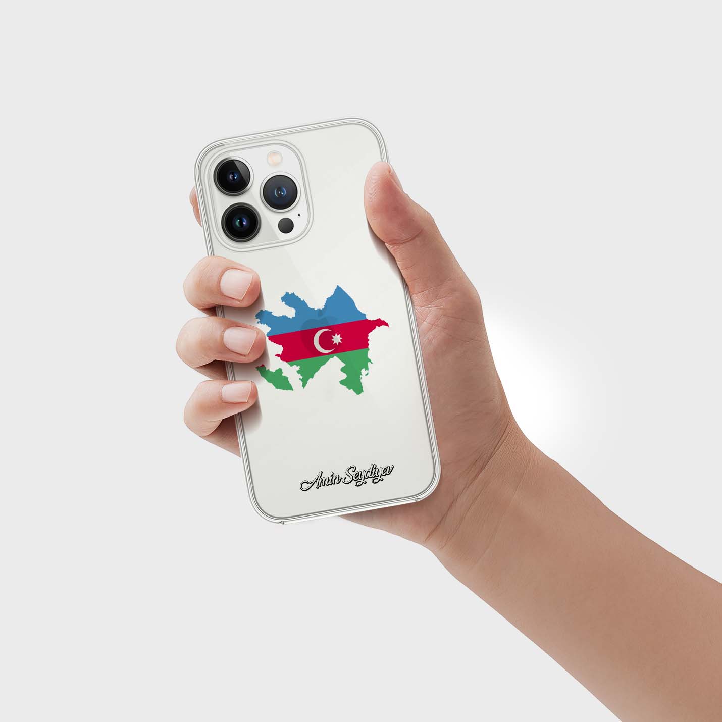 Handyhüllen mit Flagge - Aserbaidschan - 1instaphone