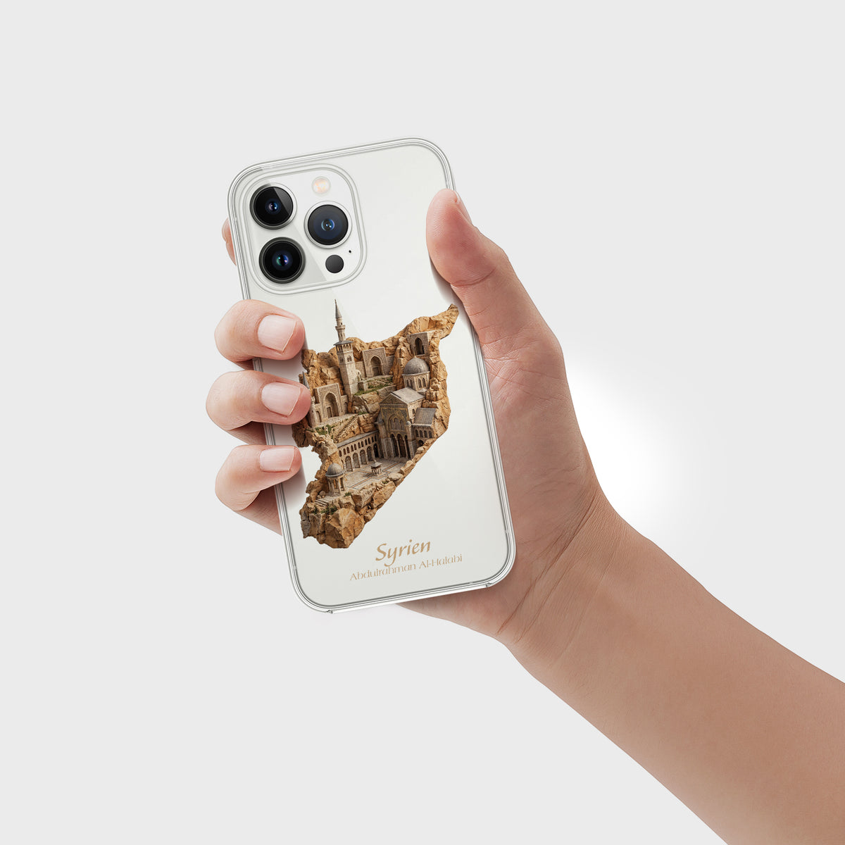 Syrien Karte – Islamisches Kunst Design - 1instaphone