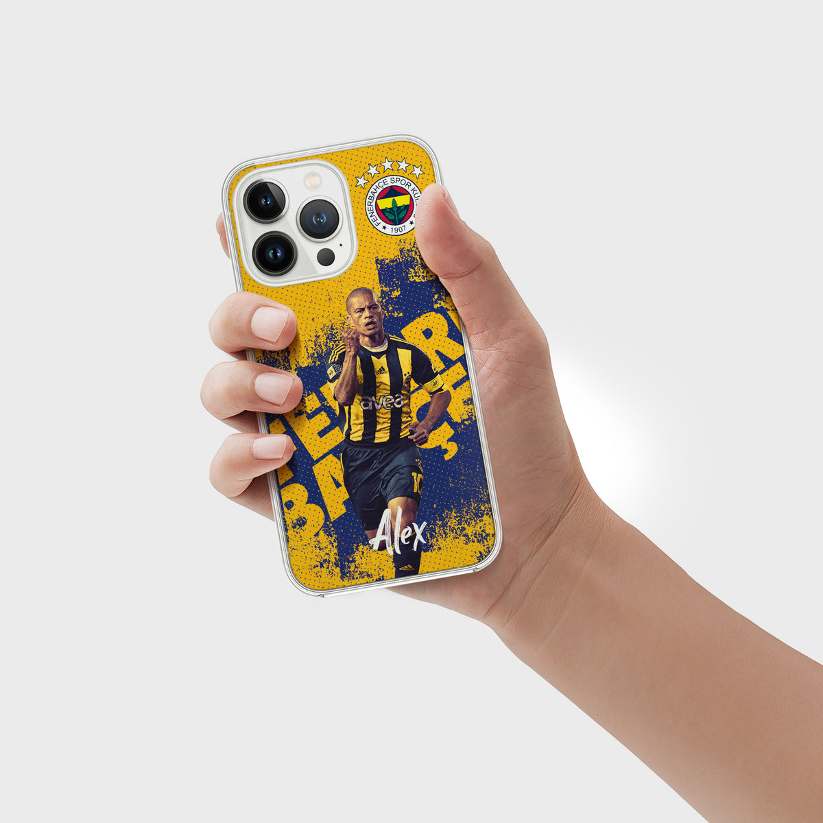 Fenerbahce Hülle mit Wunschname ALEX - 1instaphone