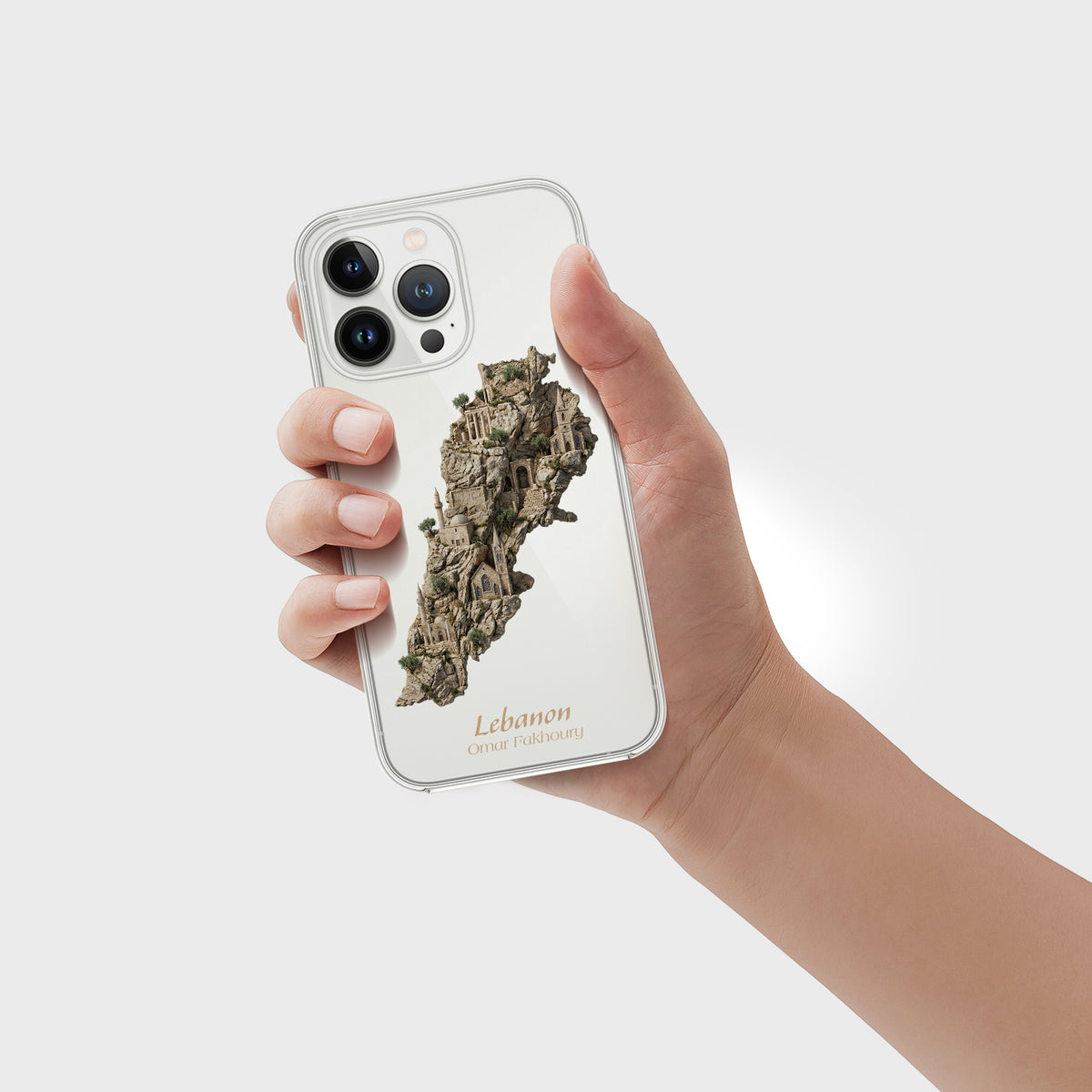 Lebanon Karte – Islamisches Kunst Design - 1instaphone