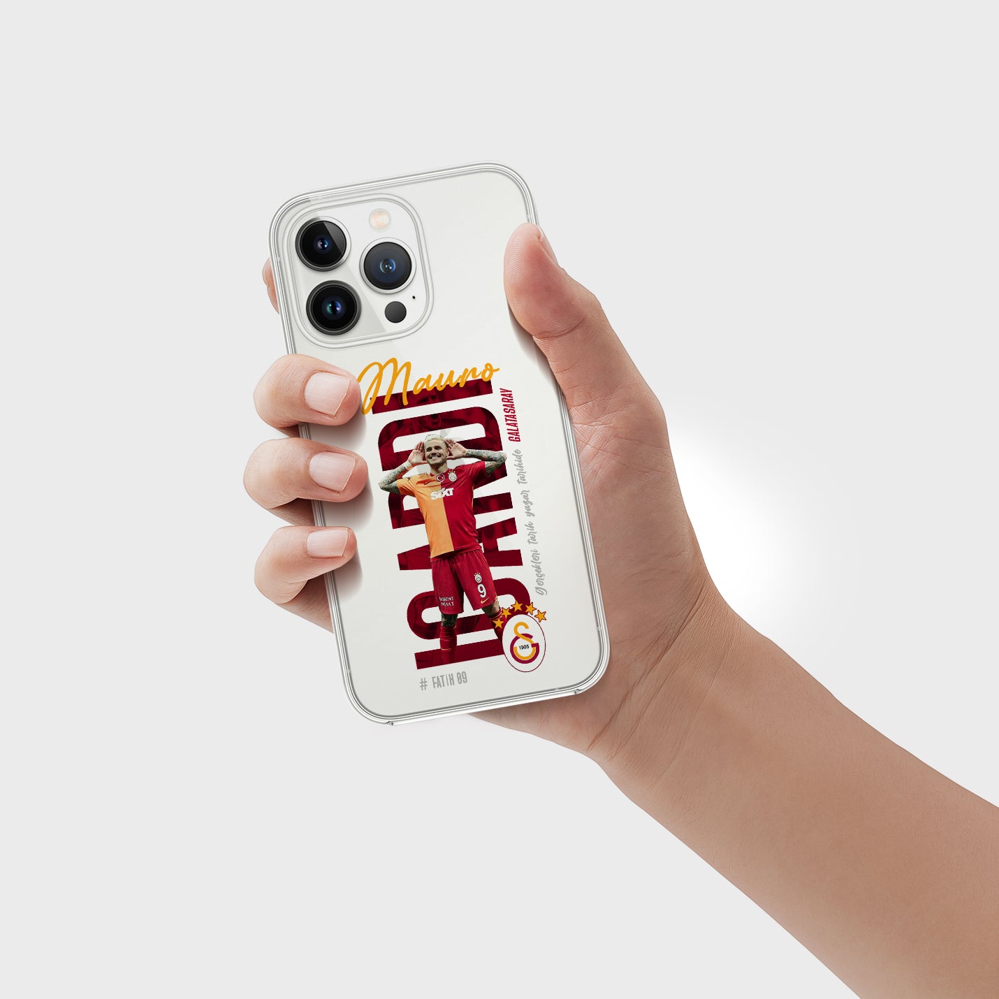 Personalisierte Galatasaray Handyhülle - Şampiyon 2025 Streifen Gold Rot Logo (Kopya) (Kopya) (Kopya) (Kopya) (Kopya) (Kopya) (Kopya) - 1instaphone